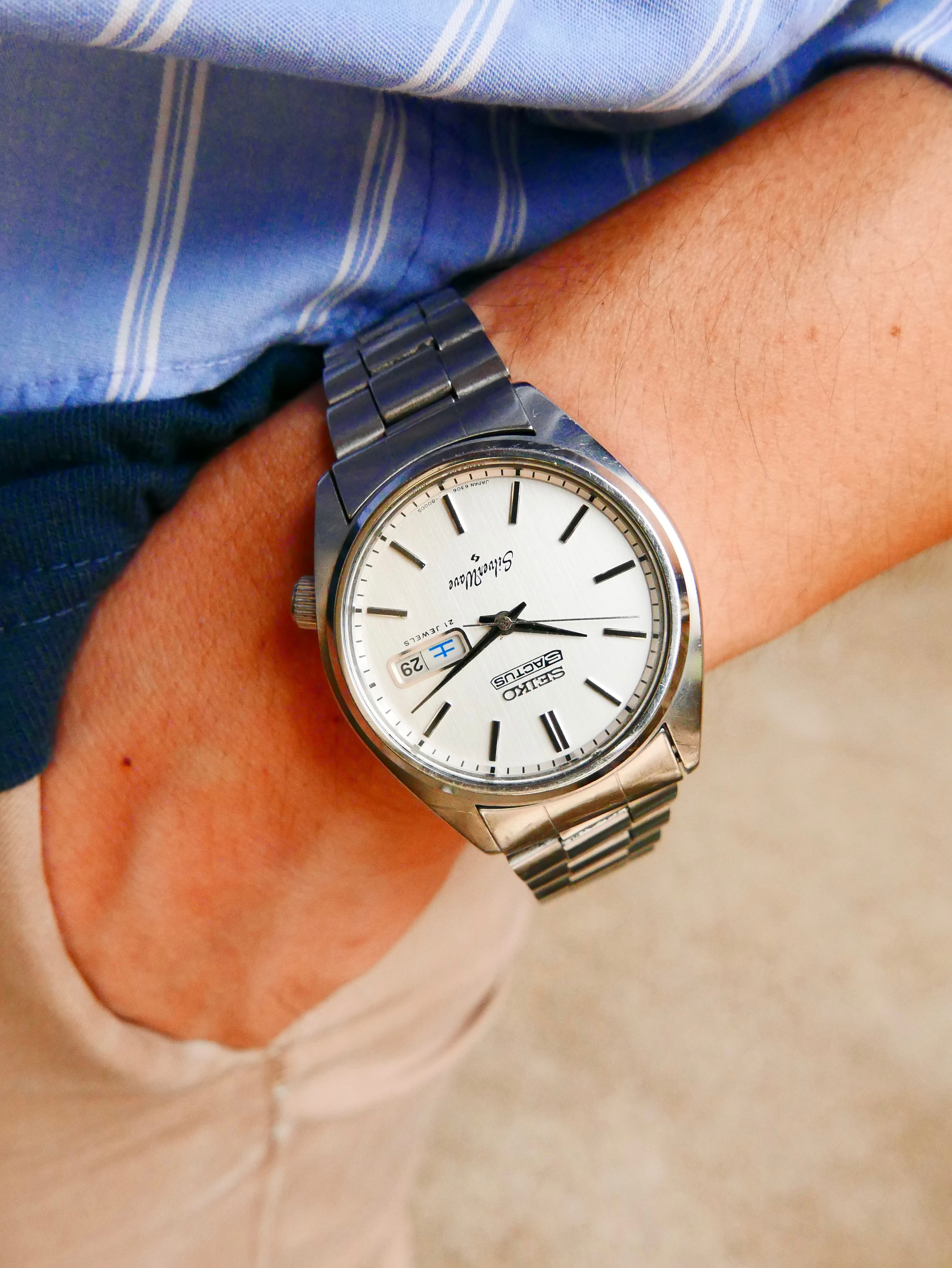 Vintage Watch | Seiko Silverwave 6306-8000 Surface Diver (Silver Dial)