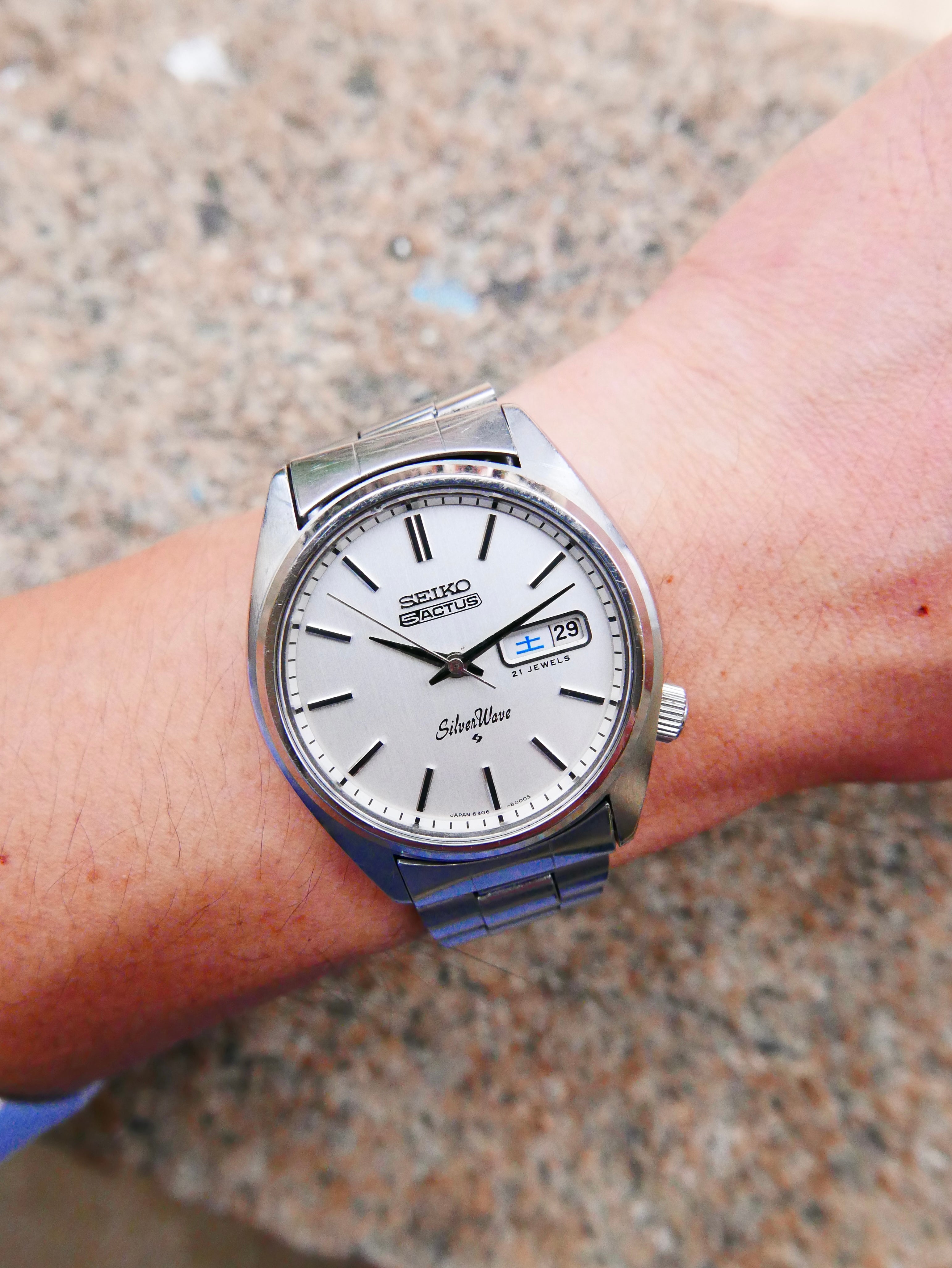 Vintage Watch | Seiko Silverwave 6306-8000 Surface Diver (Silver Dial)