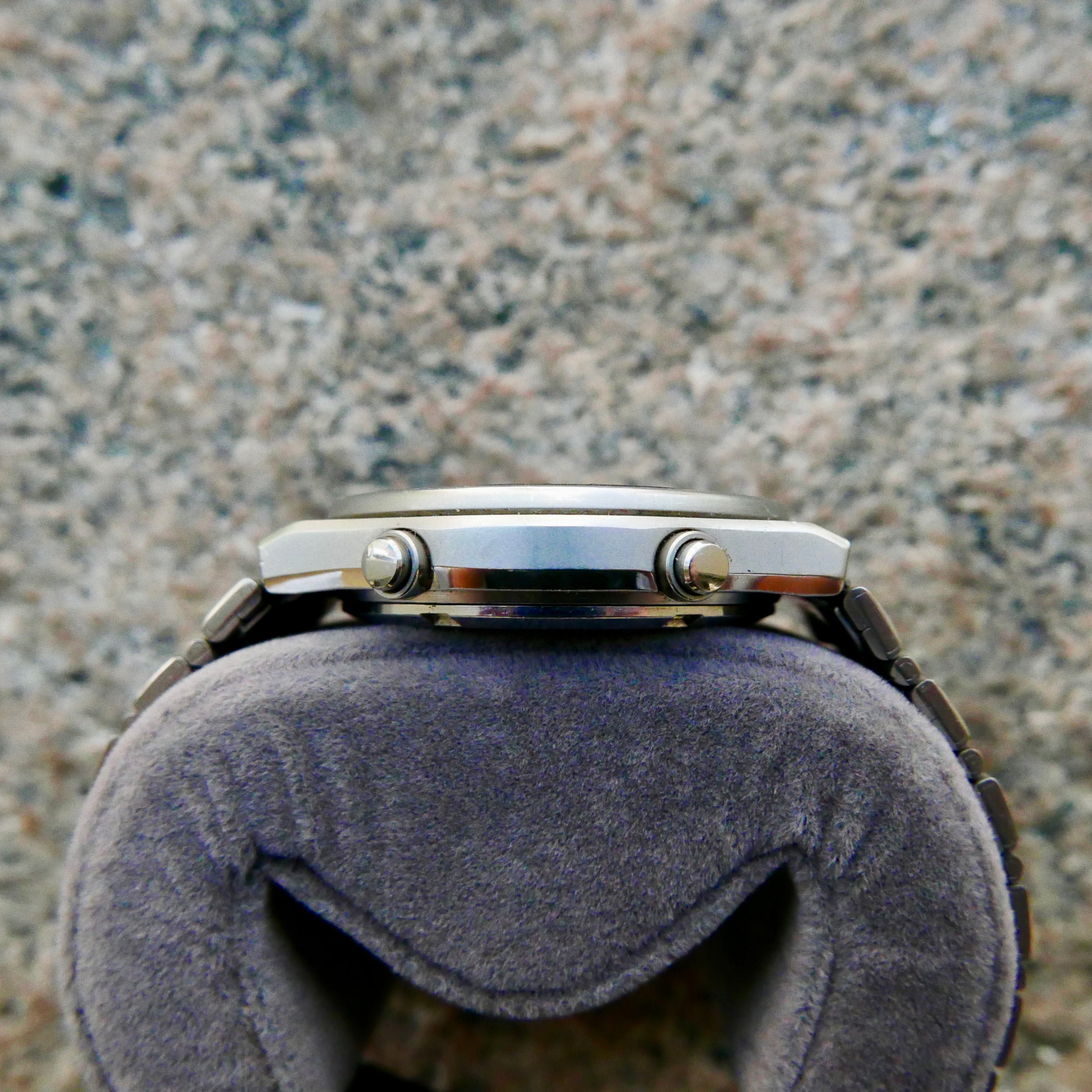 Vintage Watch | Seiko Quartz Chronograph 7A28-701LT Speedmaster (Black Dial)