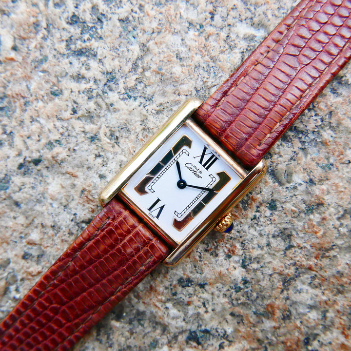 Vintage Watch | Cartier Tank Must Quartz Trinity Dial