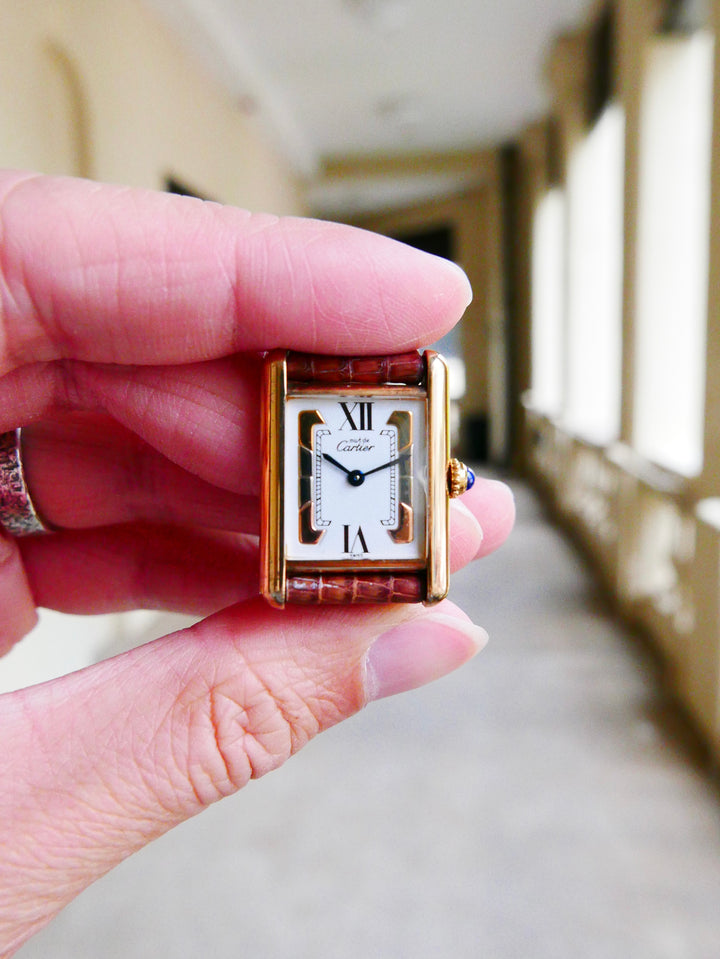 Vintage Watch | Cartier Tank Must Quartz Trinity Dial