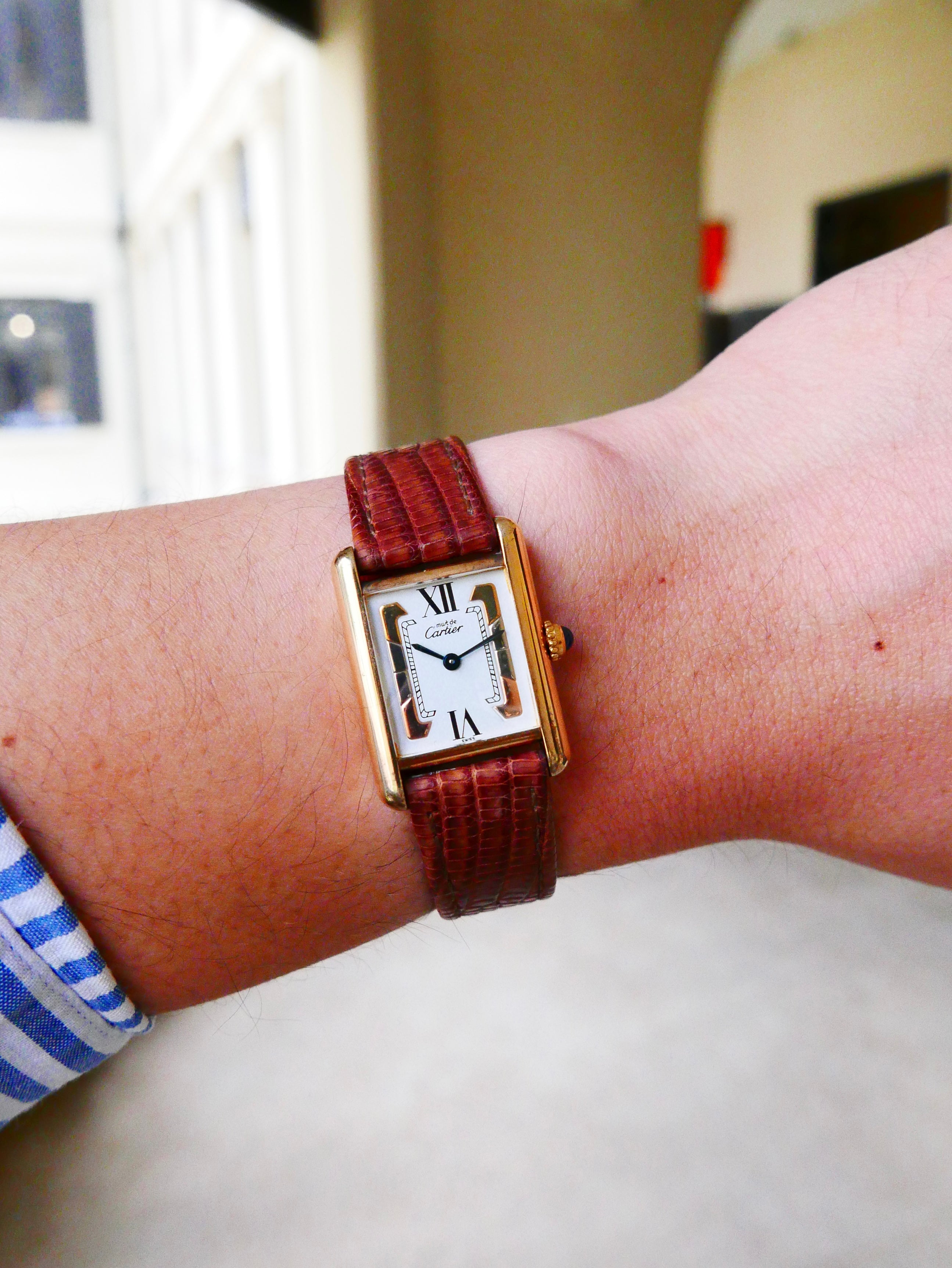 Vintage Watch | Cartier Tank Must Quartz Trinity Dial