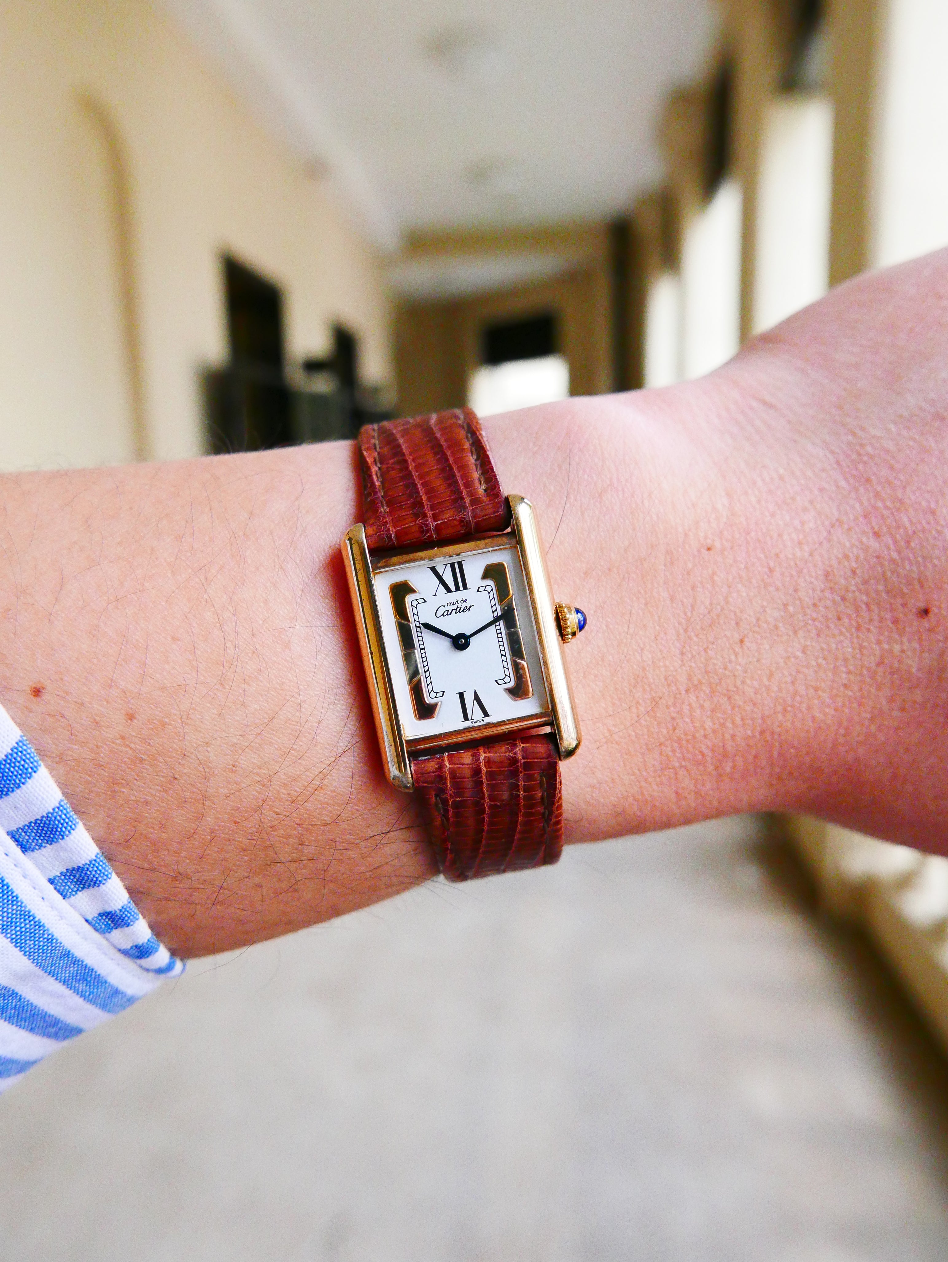 Vintage Watch | Cartier Tank Must Quartz Trinity Dial