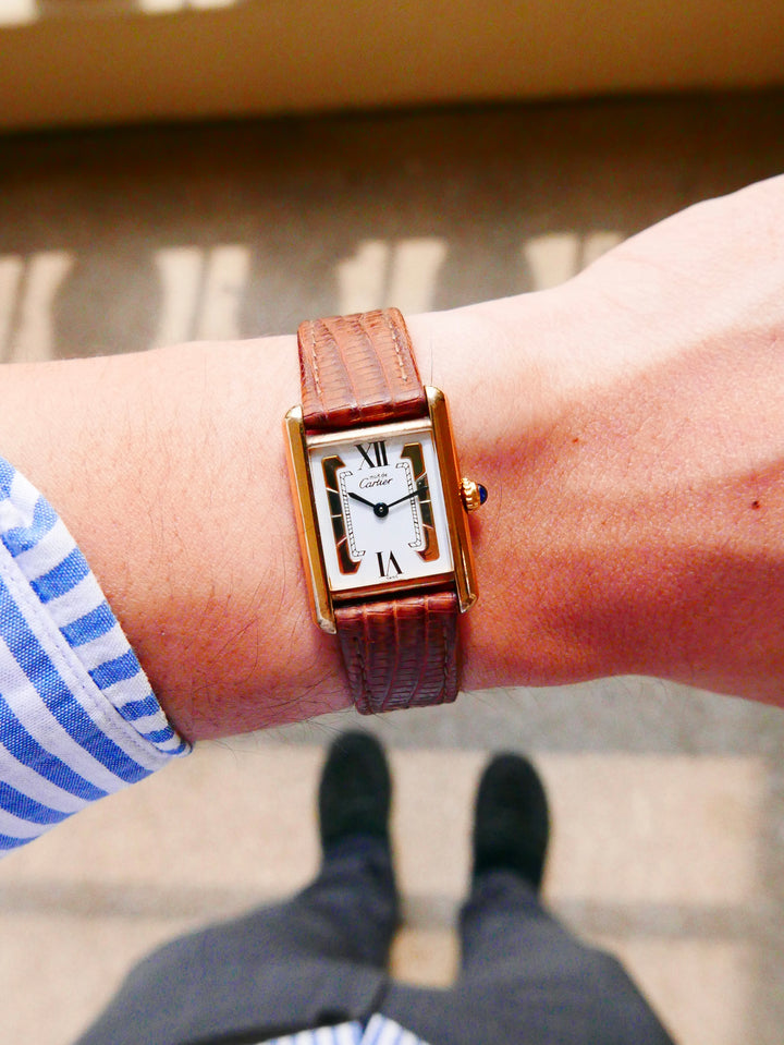 Vintage Watch | Cartier Tank Must Quartz Trinity Dial
