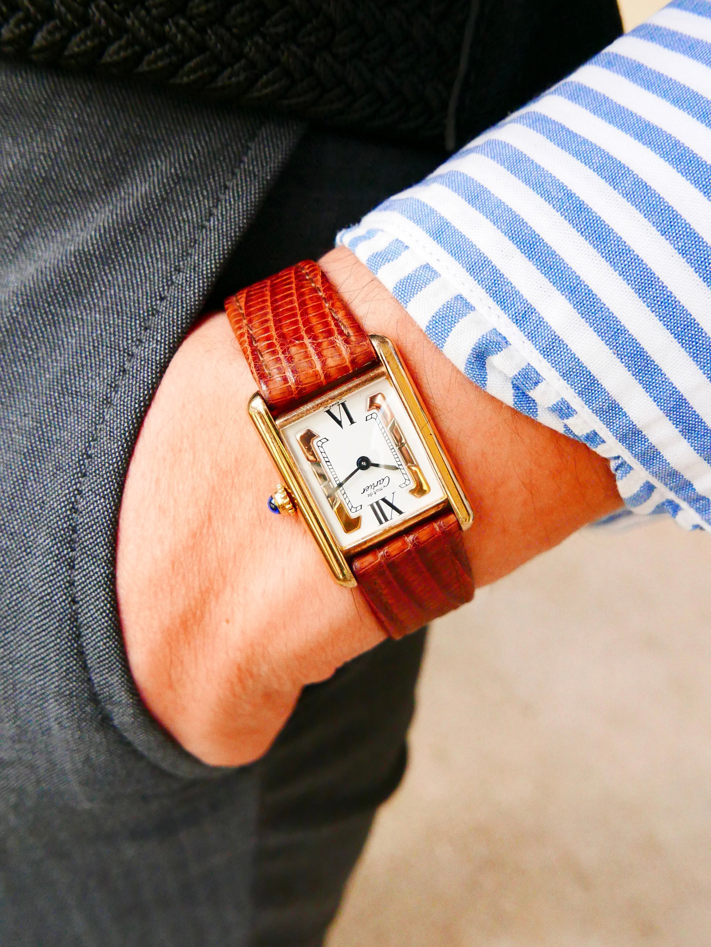 Vintage Watch | Cartier Tank Must Quartz Trinity Dial