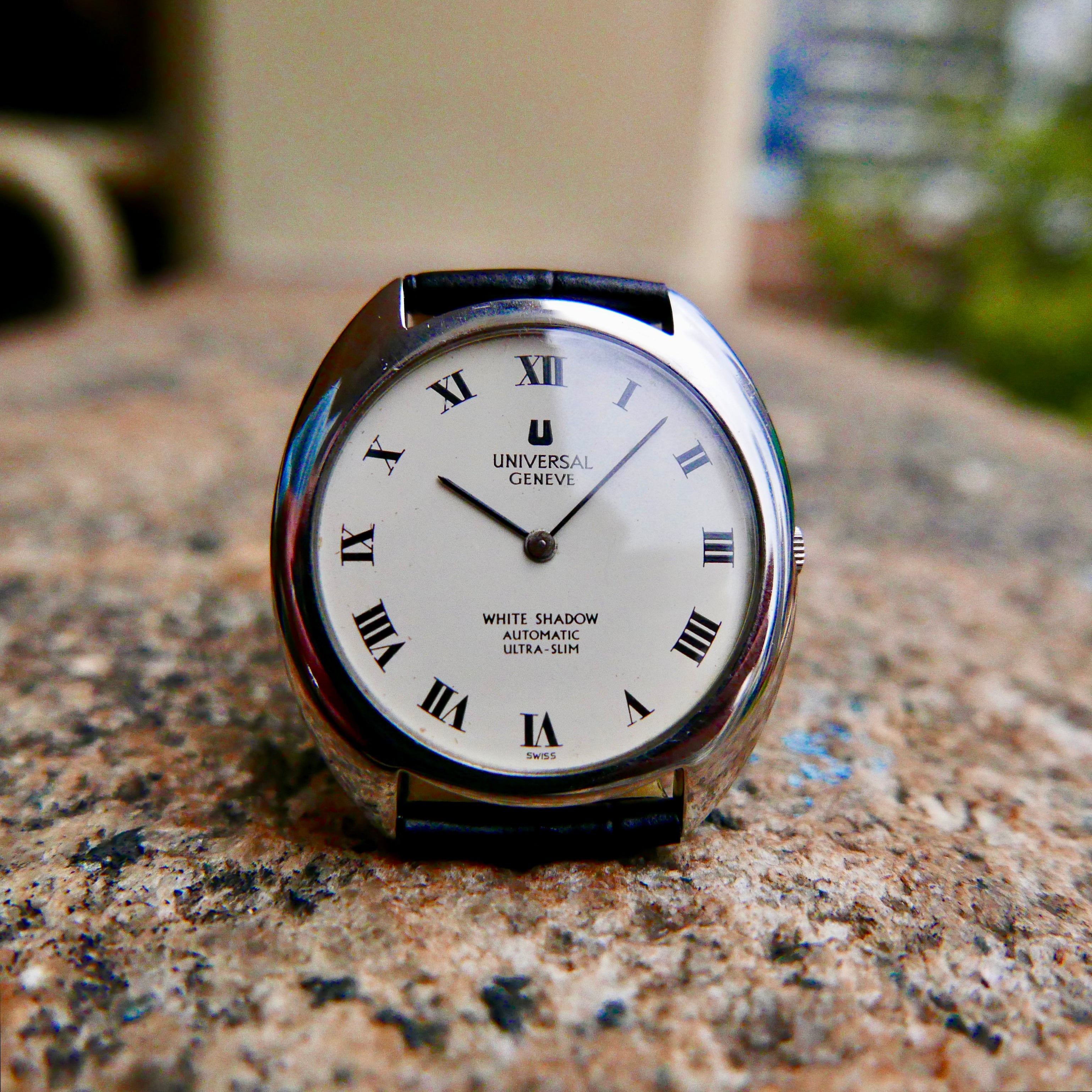 Vintage Watch | Universal Geneve White Shadow Automatic 866101