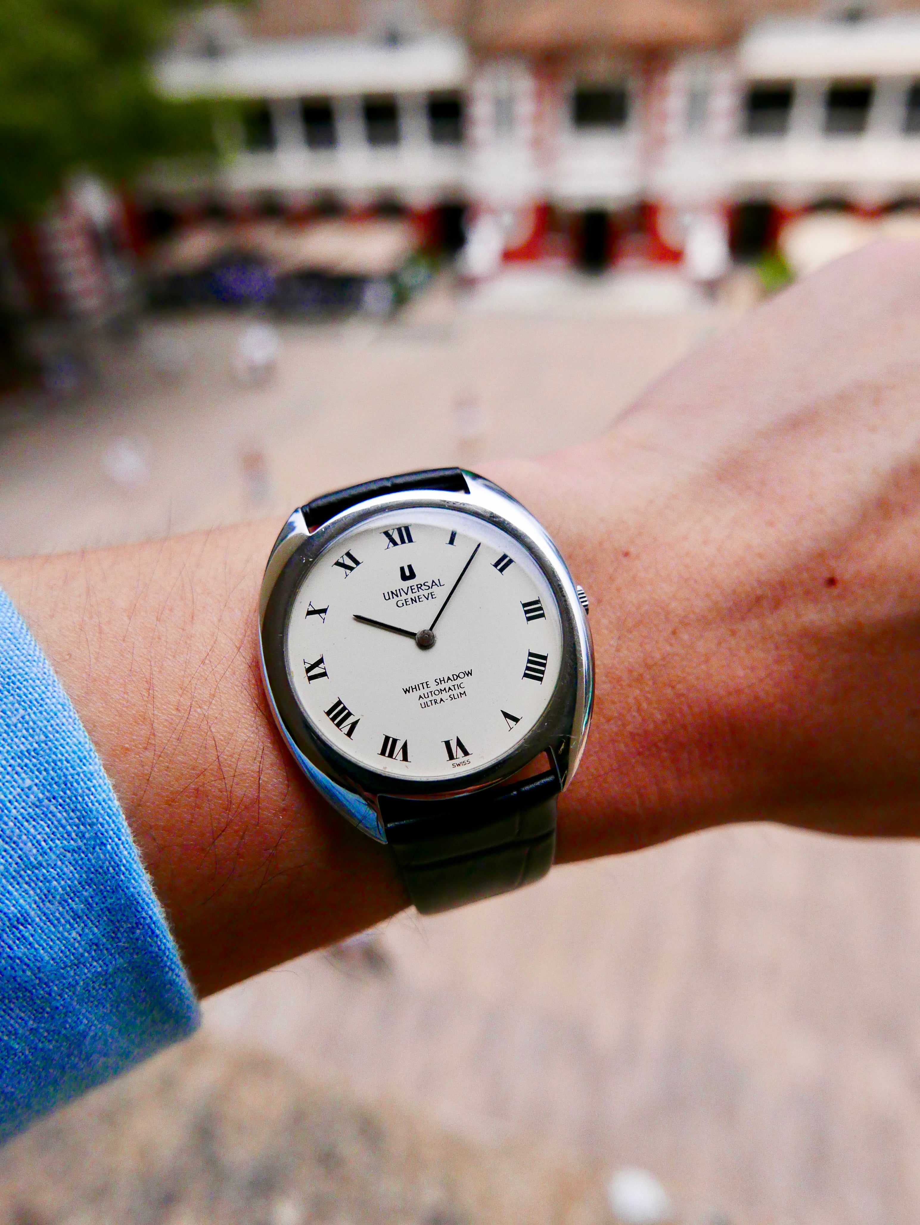 Vintage Watch | Universal Geneve White Shadow Automatic 866101
