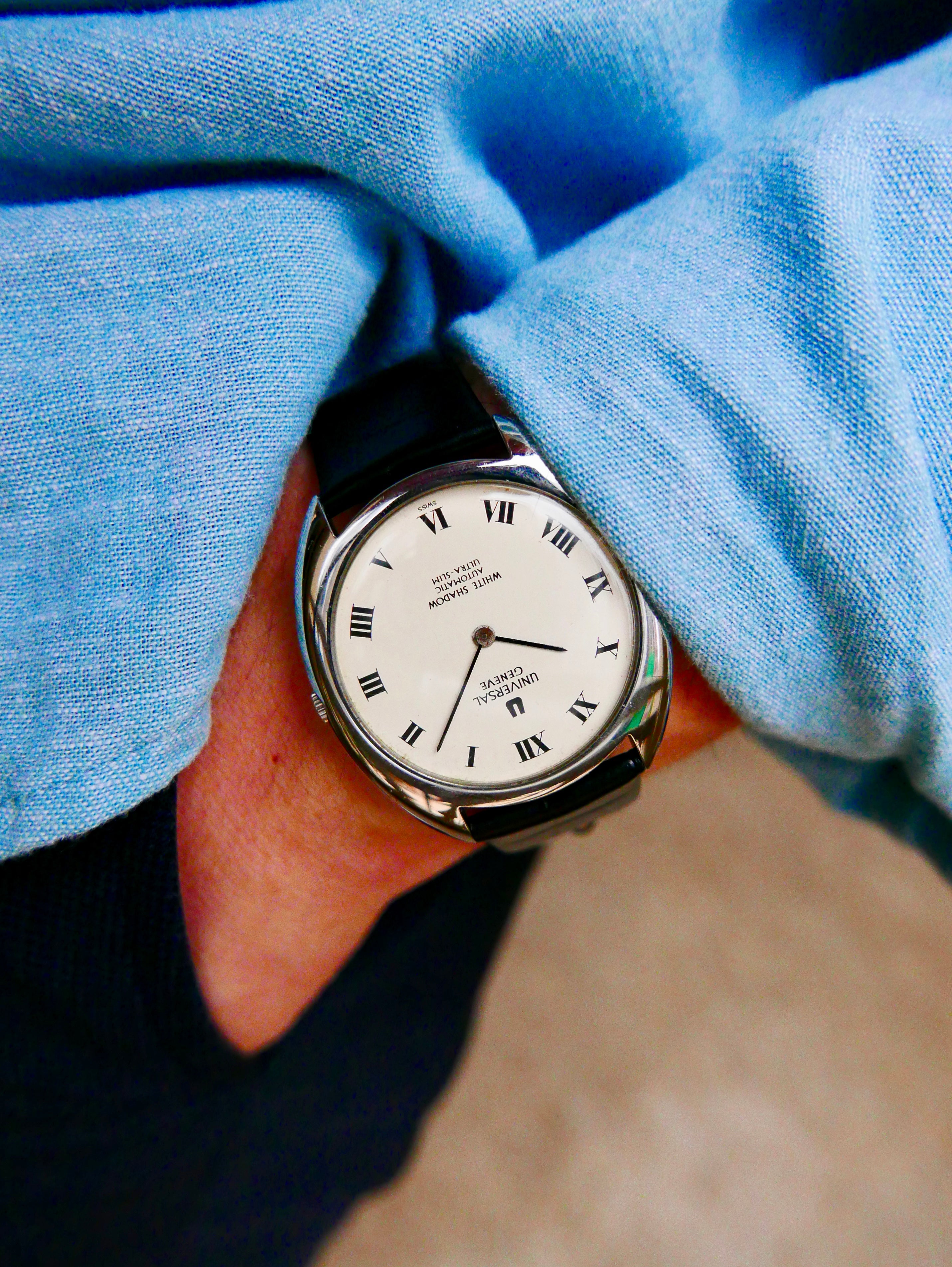 Vintage Watch | Universal Geneve White Shadow Automatic 866101