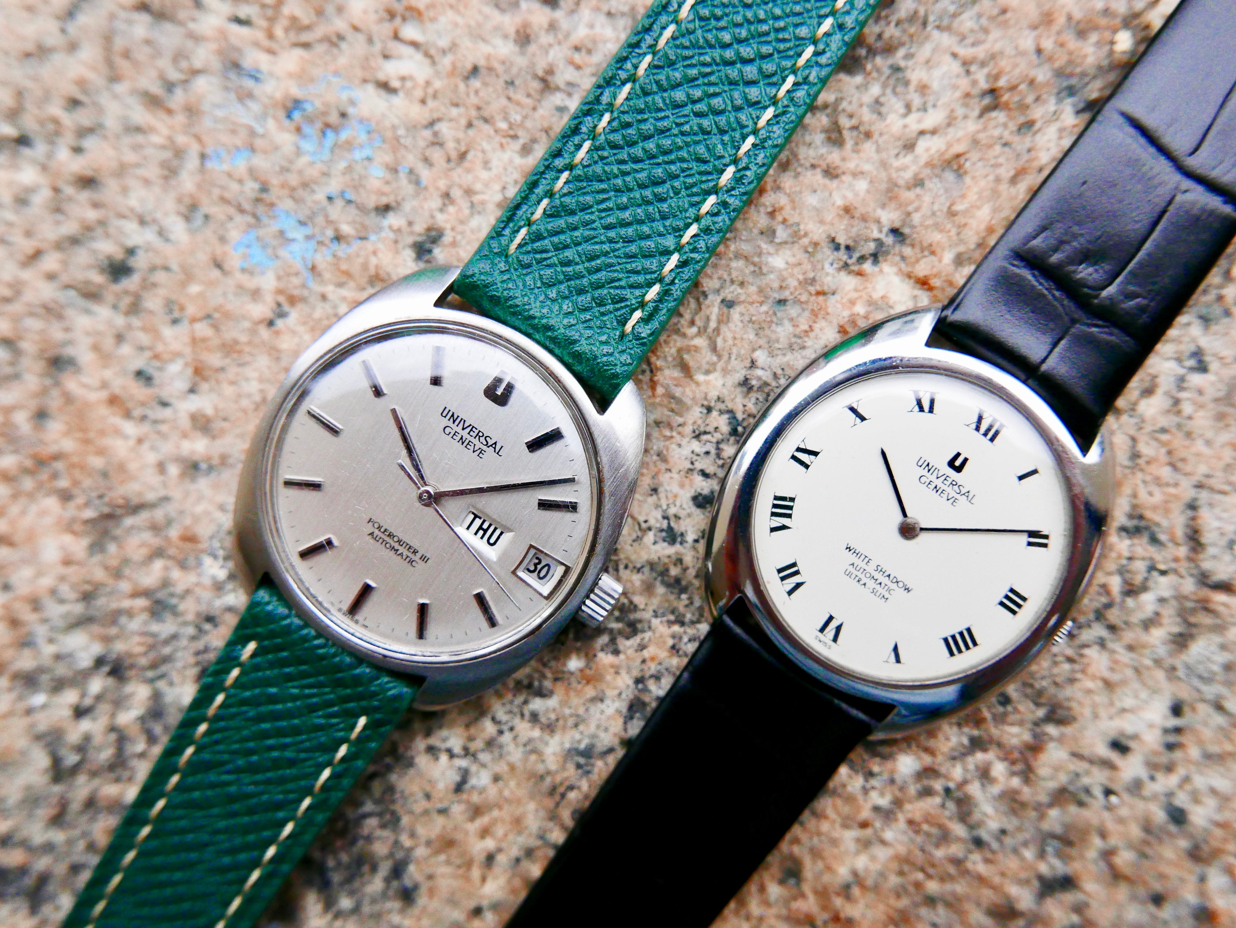 Vintage Watch | Universal Geneve White Shadow Automatic 866101