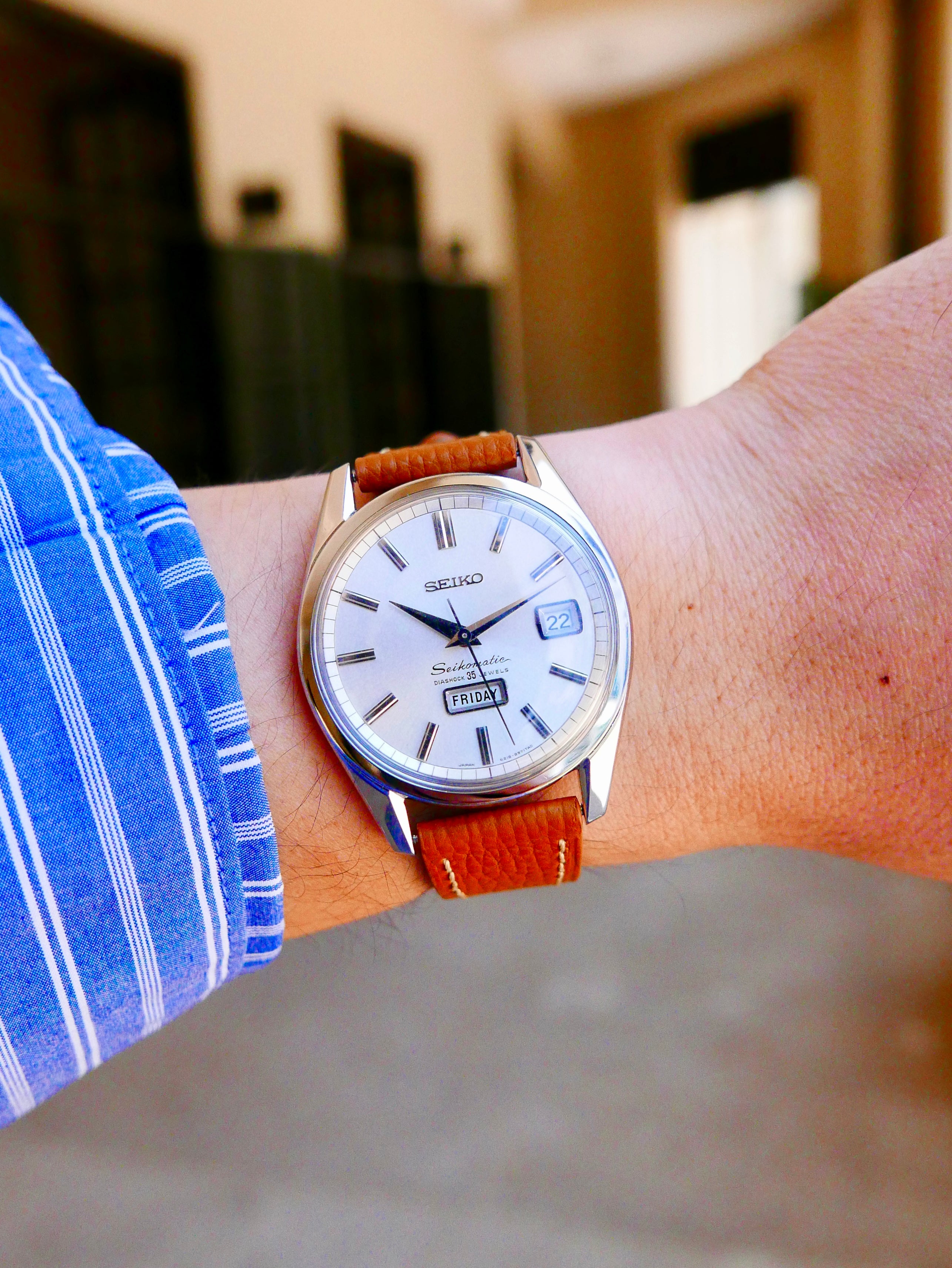 VINTAGE WATCH | Seikomatic 6218 Weekdater