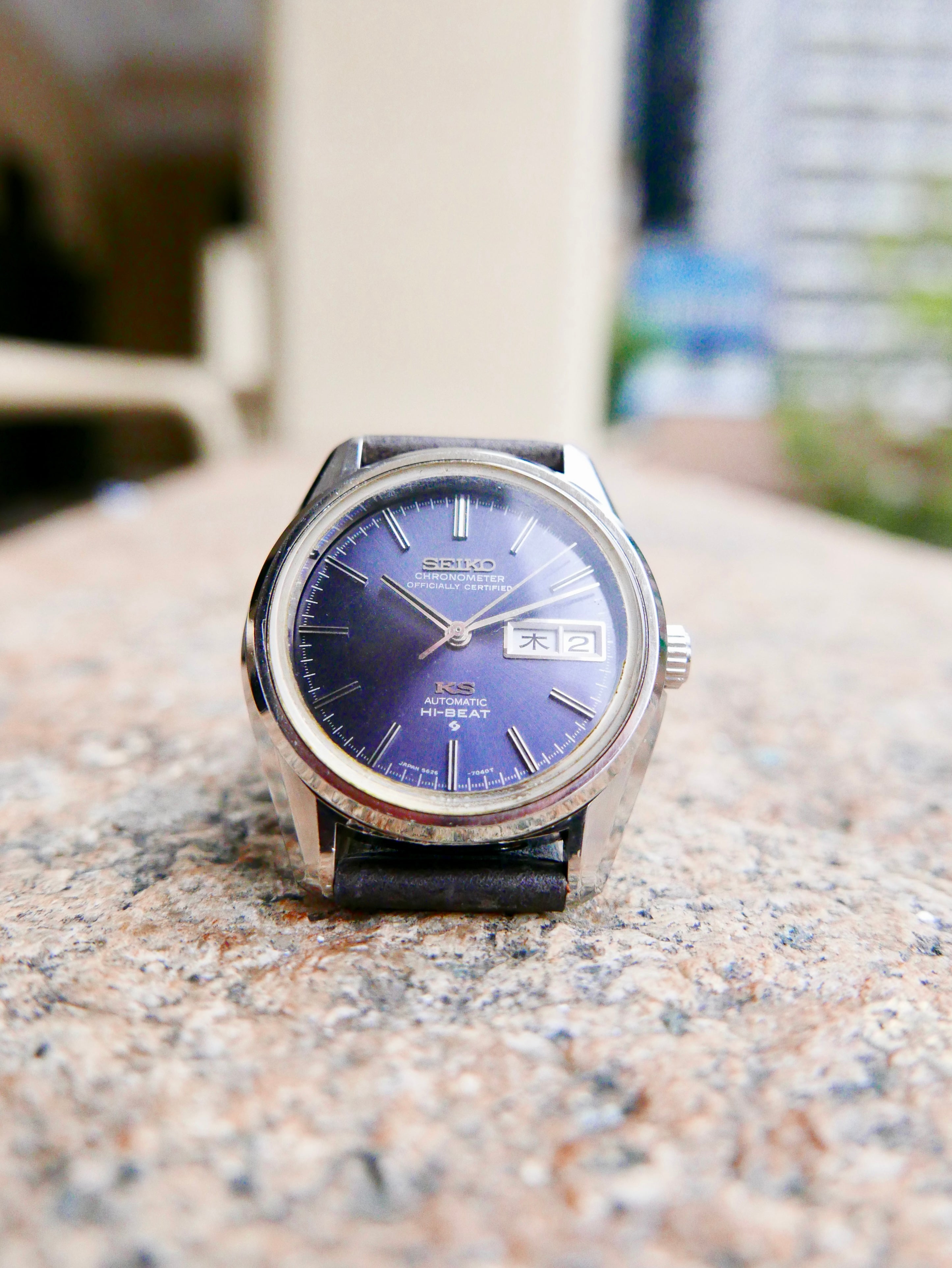 Vintage Watch | King Seiko Chronometer 5626 7040 (Rare Blue Dial)