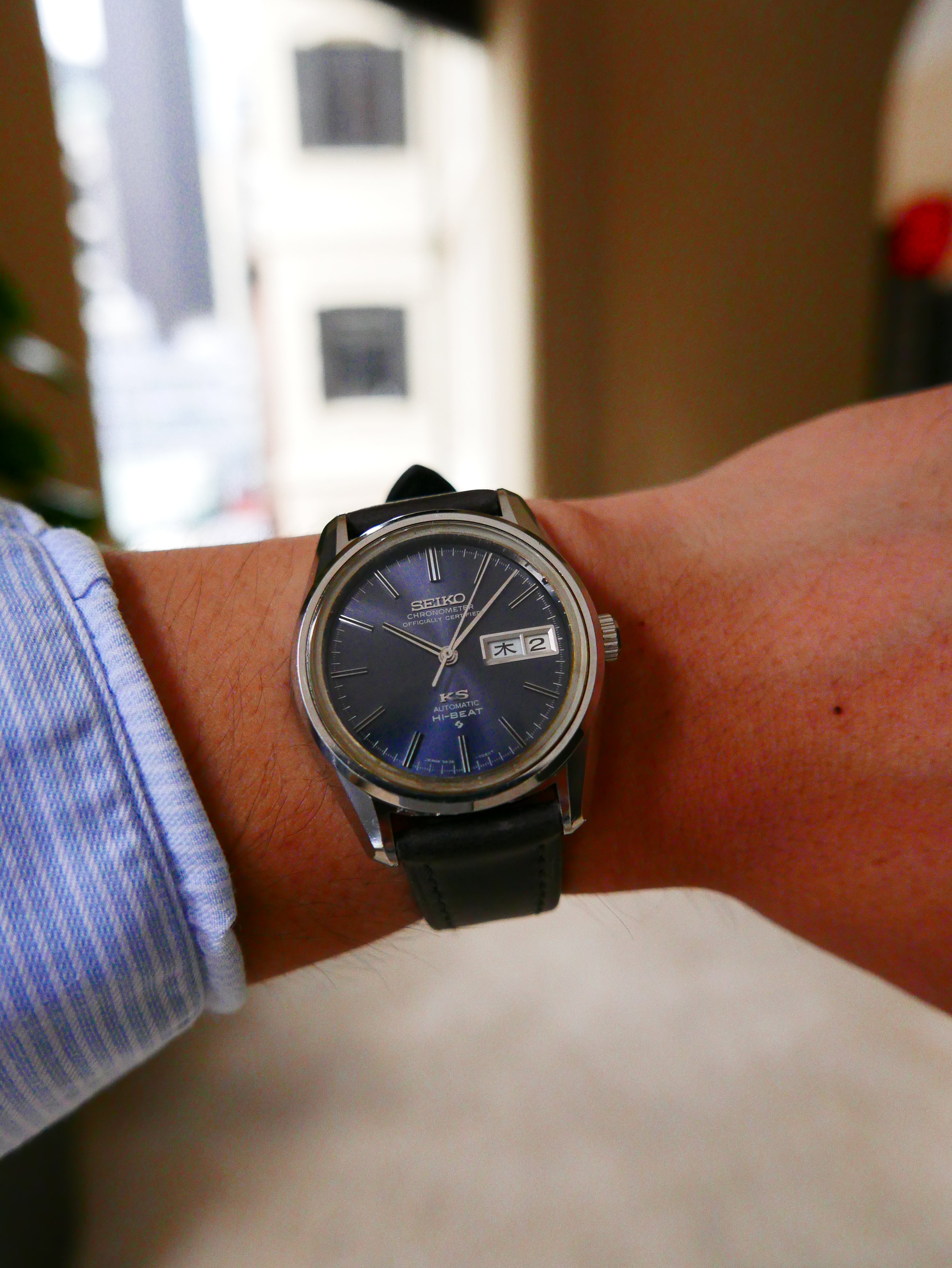 Vintage Watch | King Seiko Chronometer 5626 7040 (Rare Blue Dial)