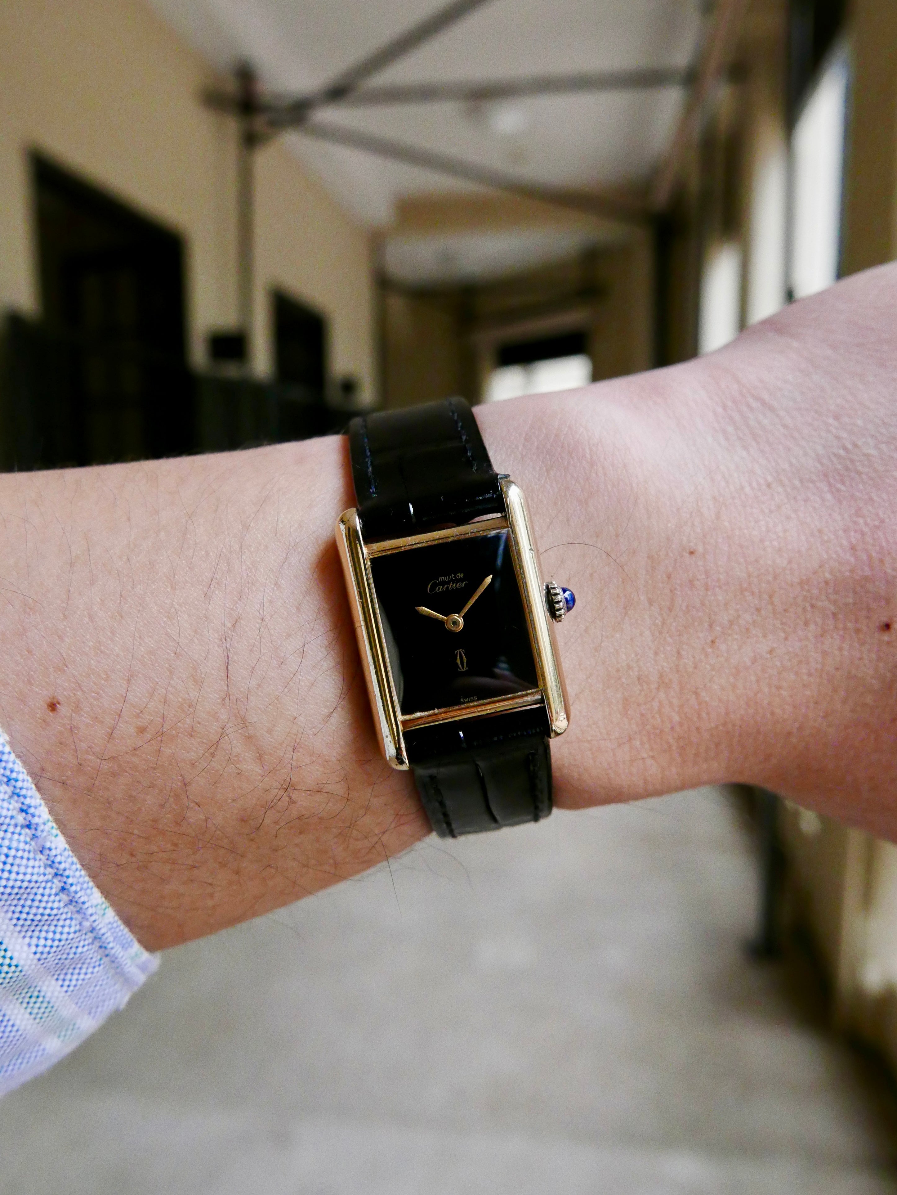 Vintage Watch |Cartier Tank Must Manual Movement Vintage