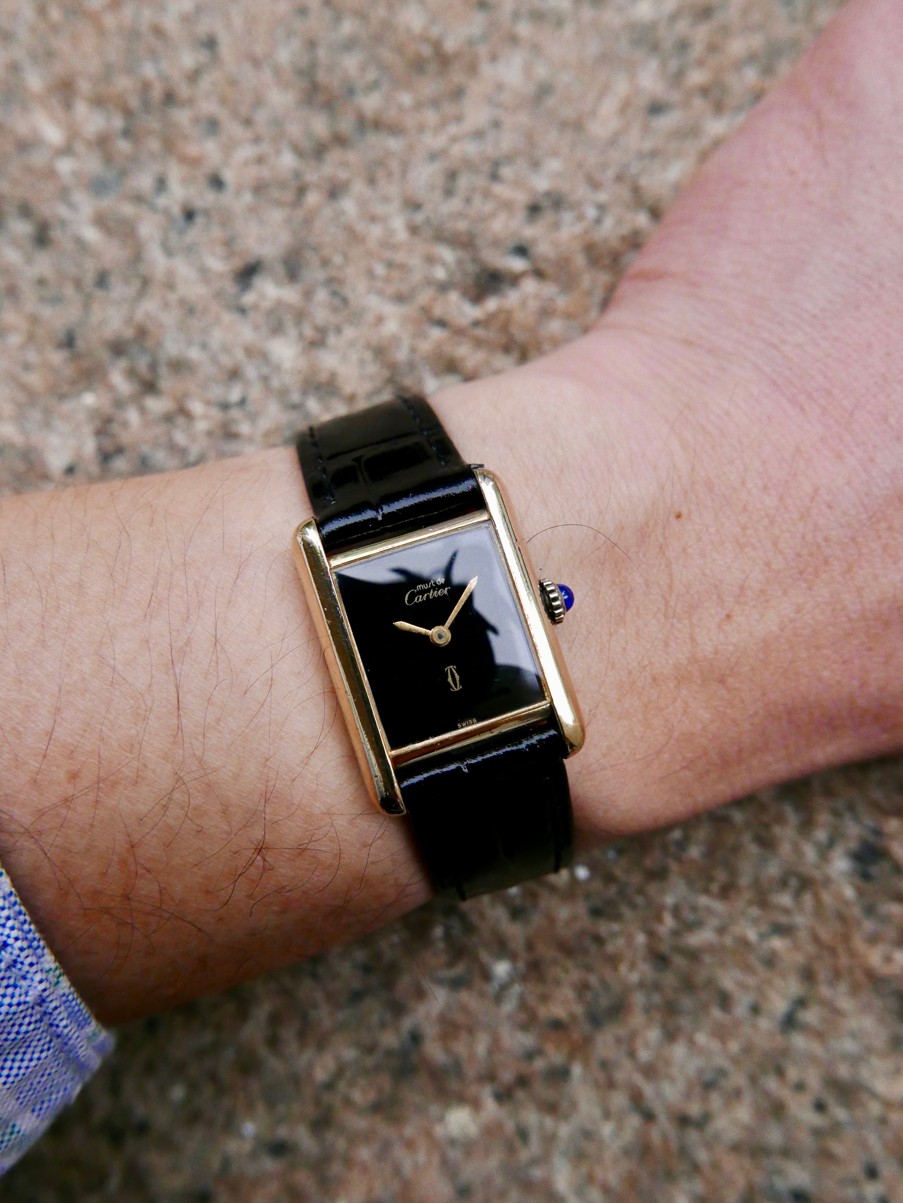 Vintage Watch |Cartier Tank Must Manual Movement Vintage