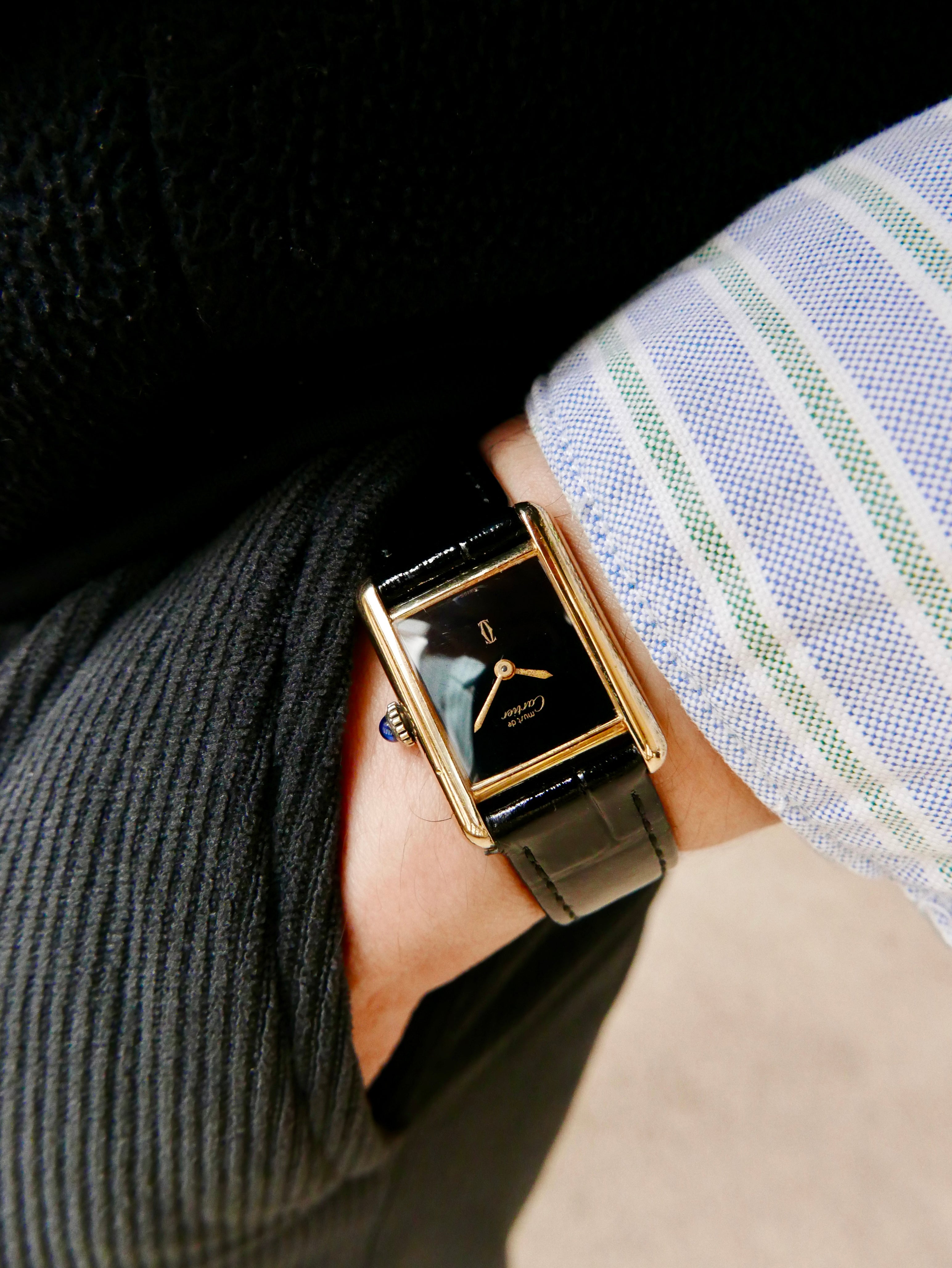 Vintage Watch |Cartier Tank Must Manual Movement Vintage