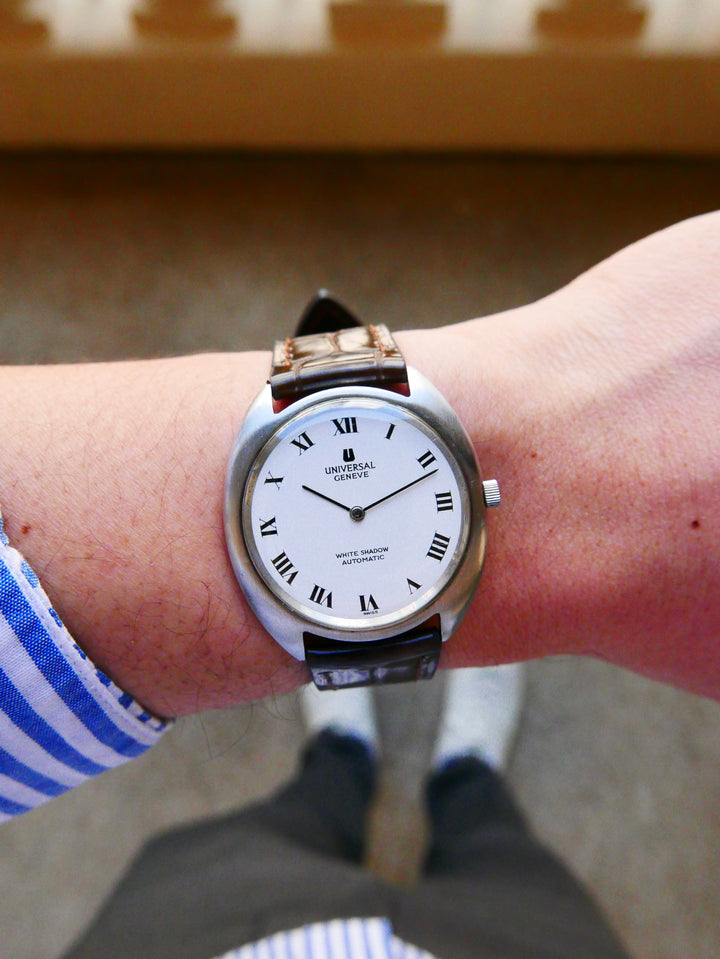 Vintage Watch | Universal Geneve White Shadow Automatic 866102