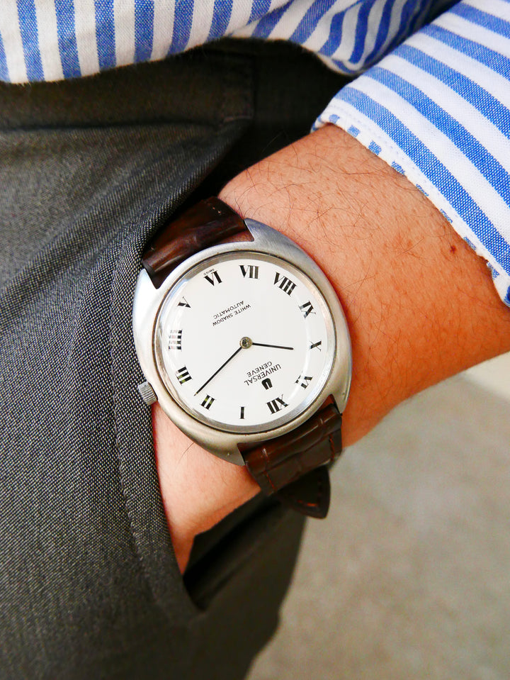 Vintage Watch | Universal Geneve White Shadow Automatic 866102