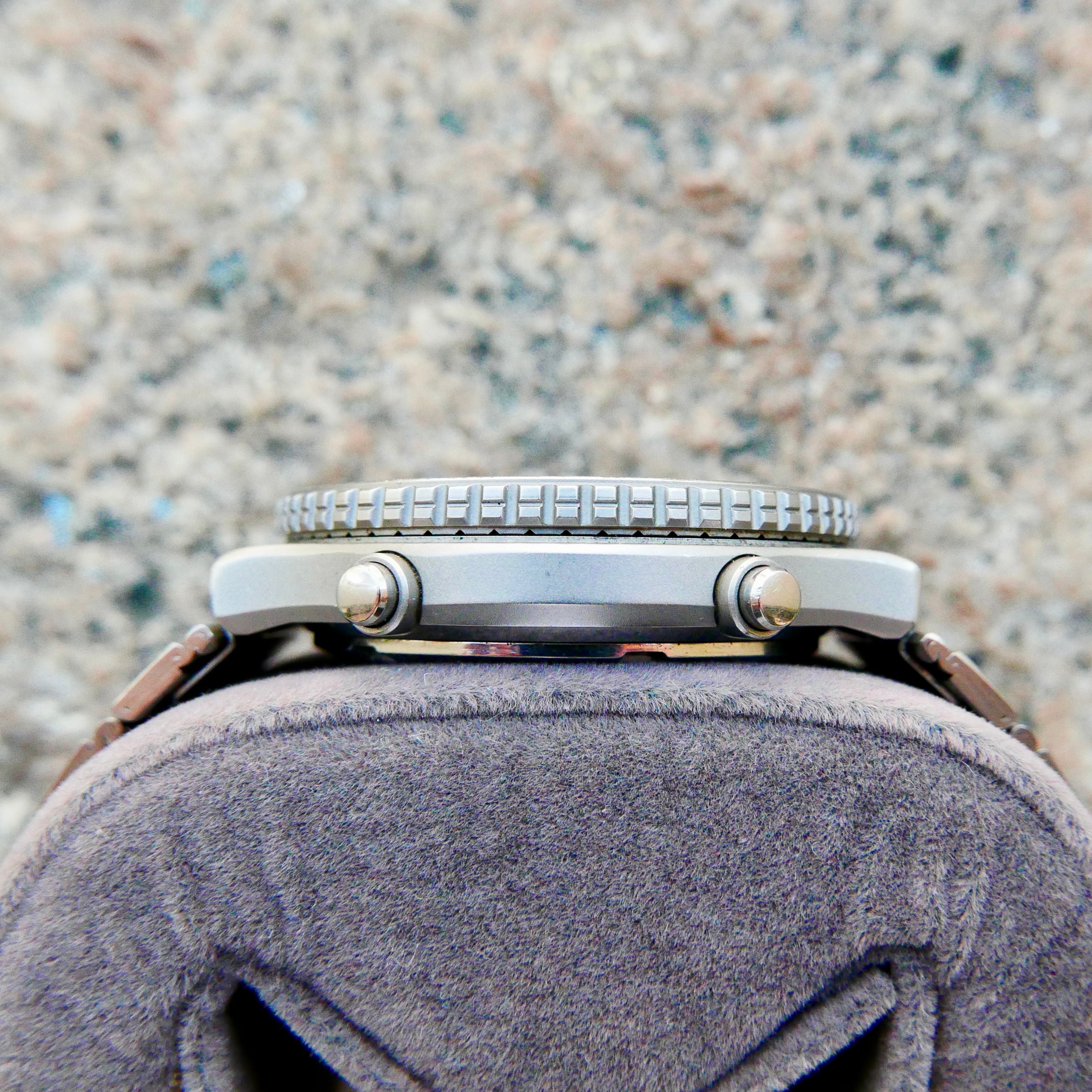 Vintage Watch | Seiko Quartz Chronograph 7A28-706LT Speedmaster with Signature Outer Ring