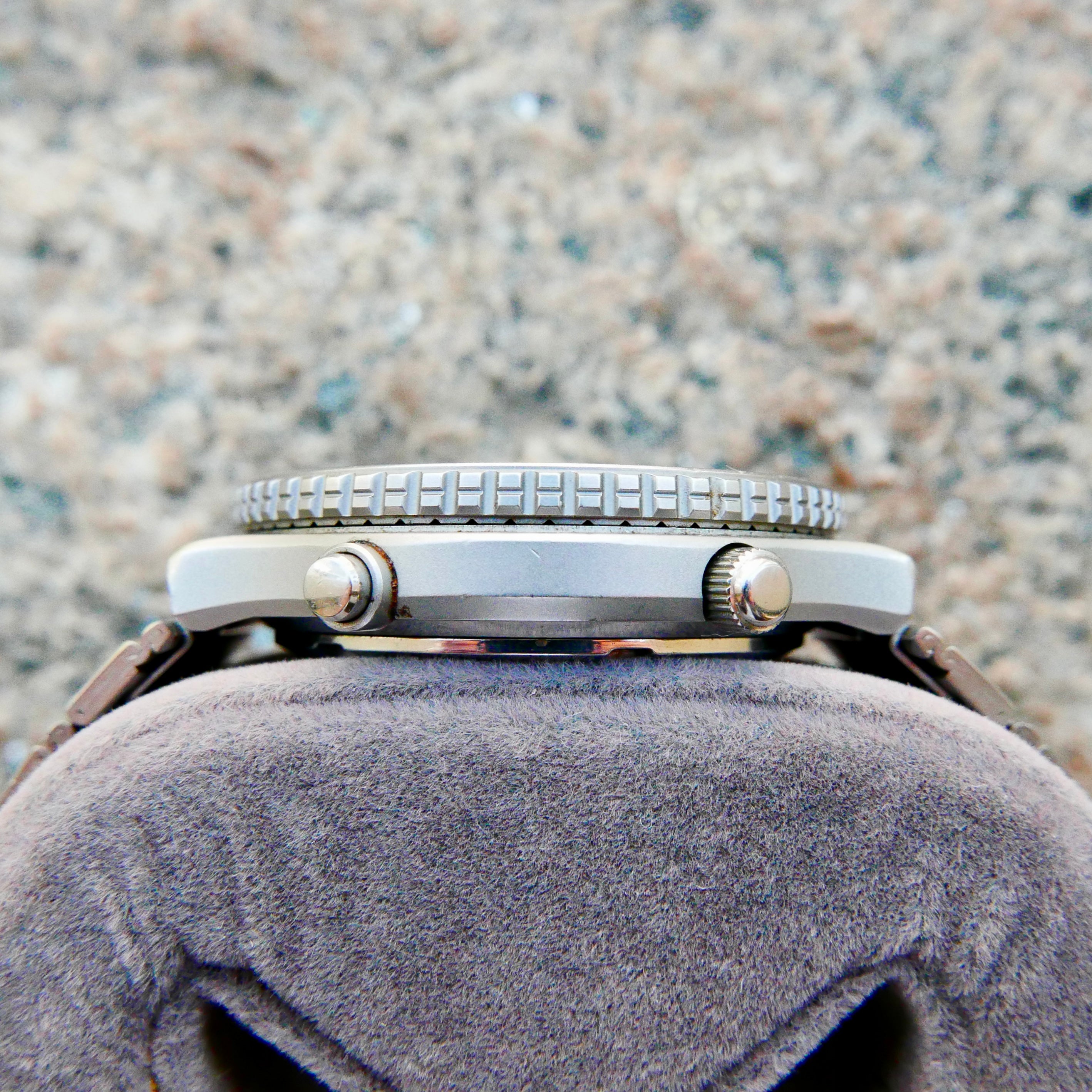 Vintage Watch | Seiko Quartz Chronograph 7A28-706LT Speedmaster with Signature Outer Ring