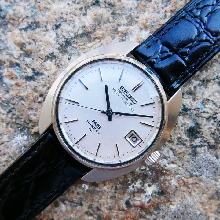 Vintage Watch | King Seiko 4502-8020 Chronometer Batwing Case