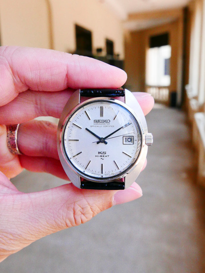 Vintage Watch | King Seiko 4502-8020 Chronometer Batwing Case