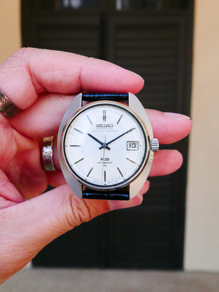 Vintage Watch | King Seiko 4502-8020 Chronometer Batwing Case