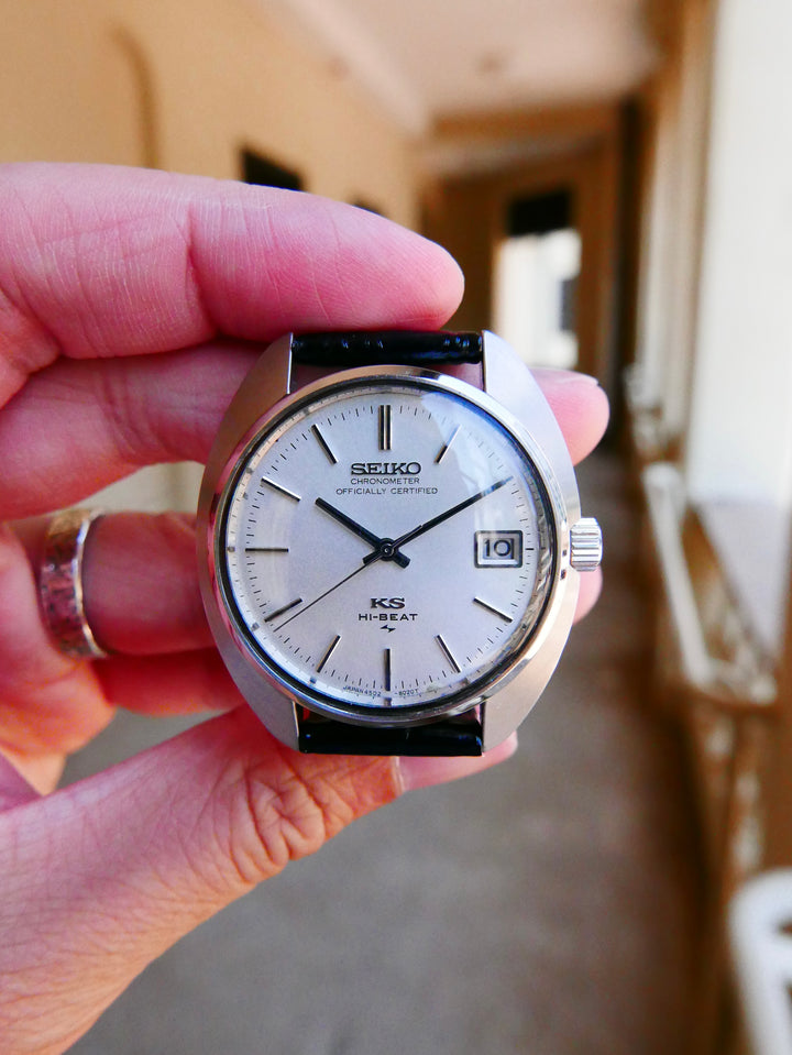 Vintage Watch | King Seiko 4502-8020 Chronometer Batwing Case