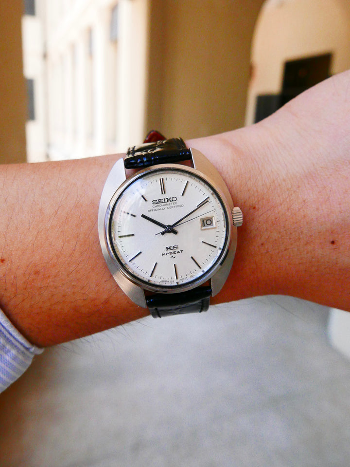 Vintage Watch | King Seiko 4502-8020 Chronometer Batwing Case