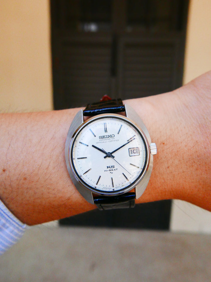 Vintage Watch | King Seiko 4502-8020 Chronometer Batwing Case