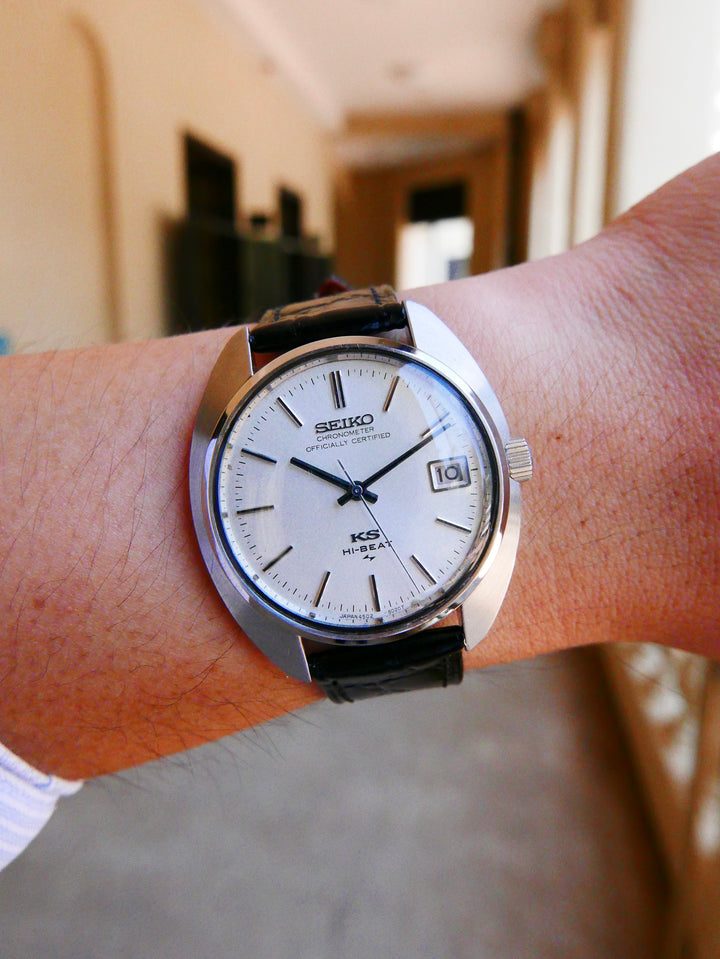 Vintage Watch | King Seiko 4502-8020 Chronometer Batwing Case