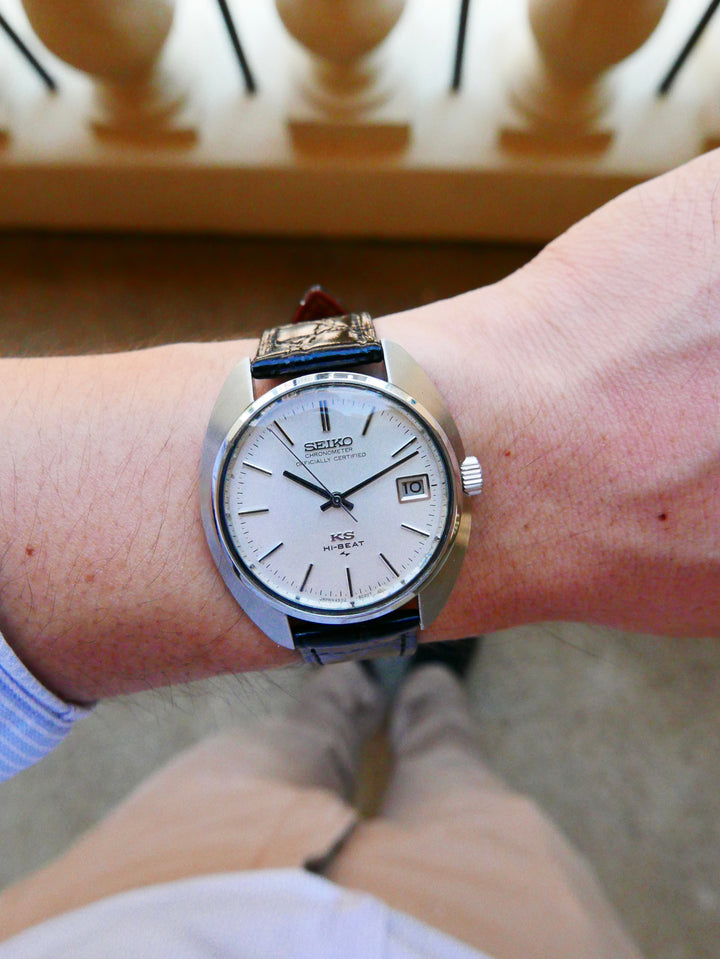 Vintage Watch | King Seiko 4502-8020 Chronometer Batwing Case