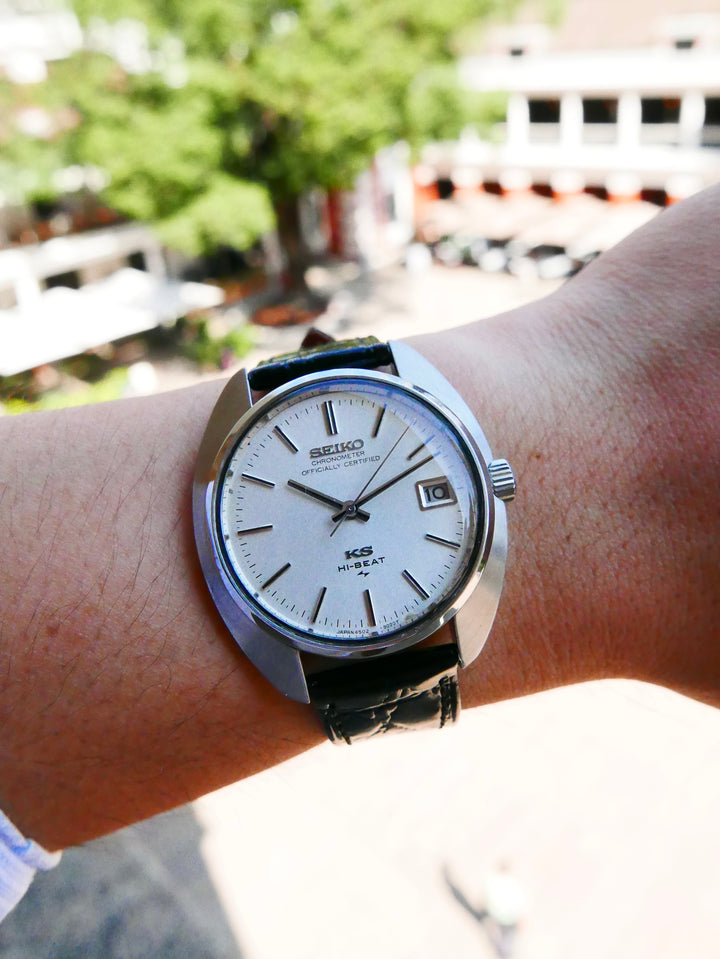 Vintage Watch | King Seiko 4502-8020 Chronometer Batwing Case