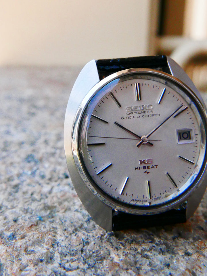 Vintage Watch | King Seiko 4502-8020 Chronometer Batwing Case