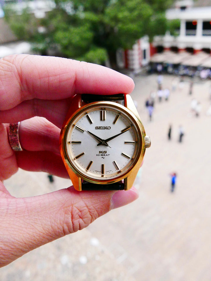 Vintage Watch | Seiko 45-7001 (45KS) 36000bph Gold Plated