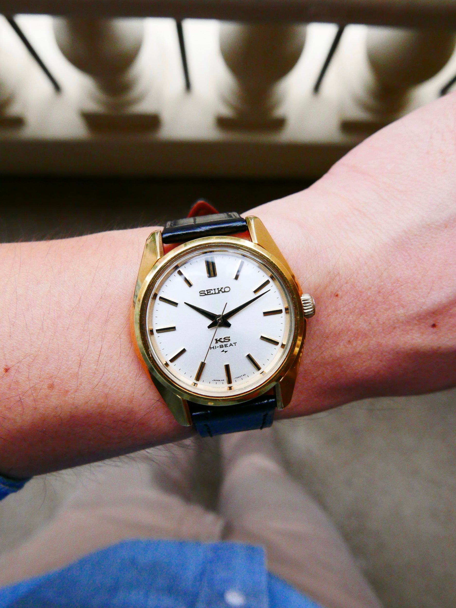 Vintage Watch | Seiko 45-7001 (45KS) 36000bph Gold Plated
