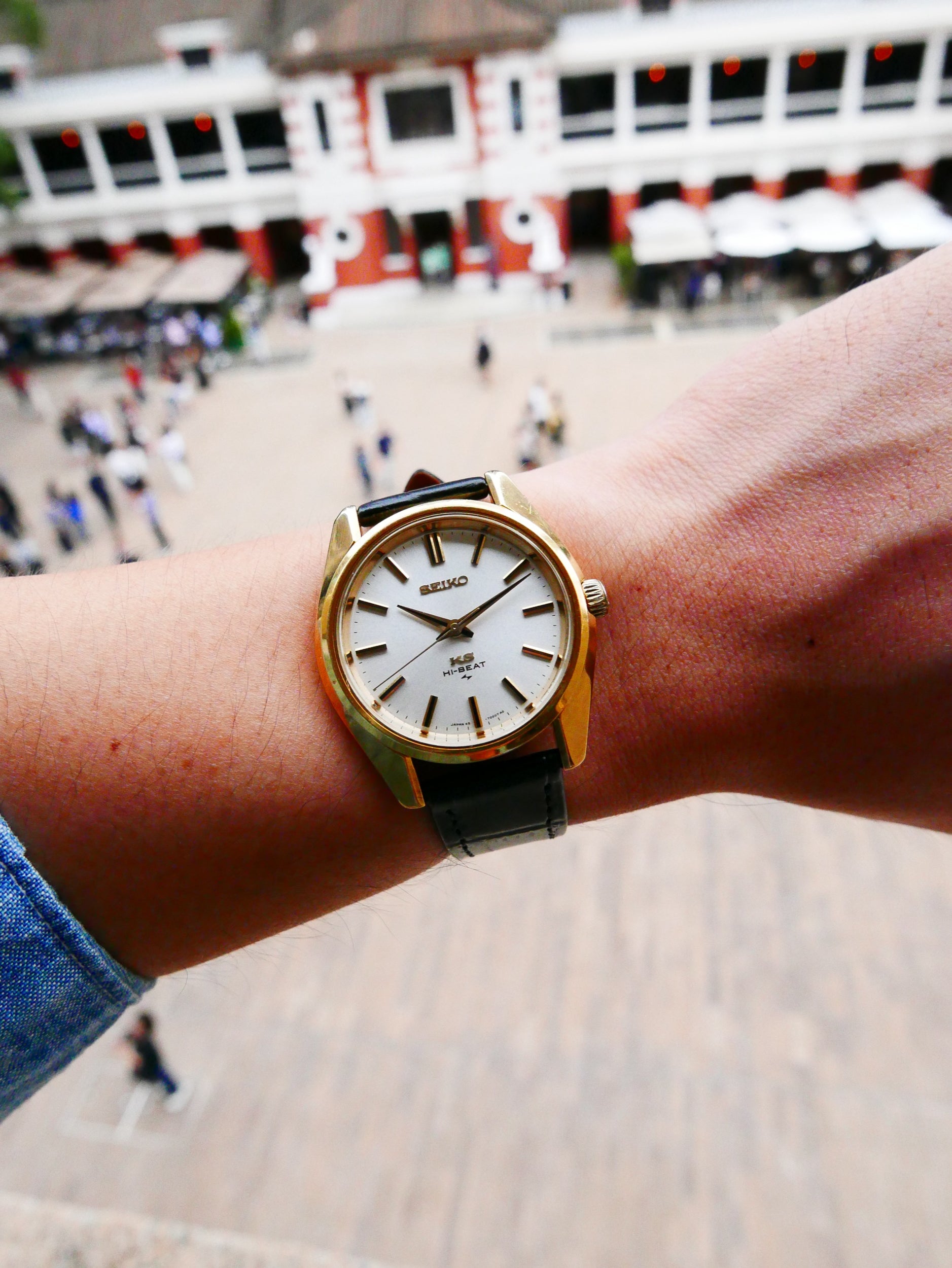 Vintage Watch | Seiko 45-7001 (45KS) 36000bph Gold Plated