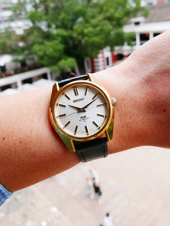 Vintage Watch | Seiko 45-7001 (45KS) 36000bph Gold Plated