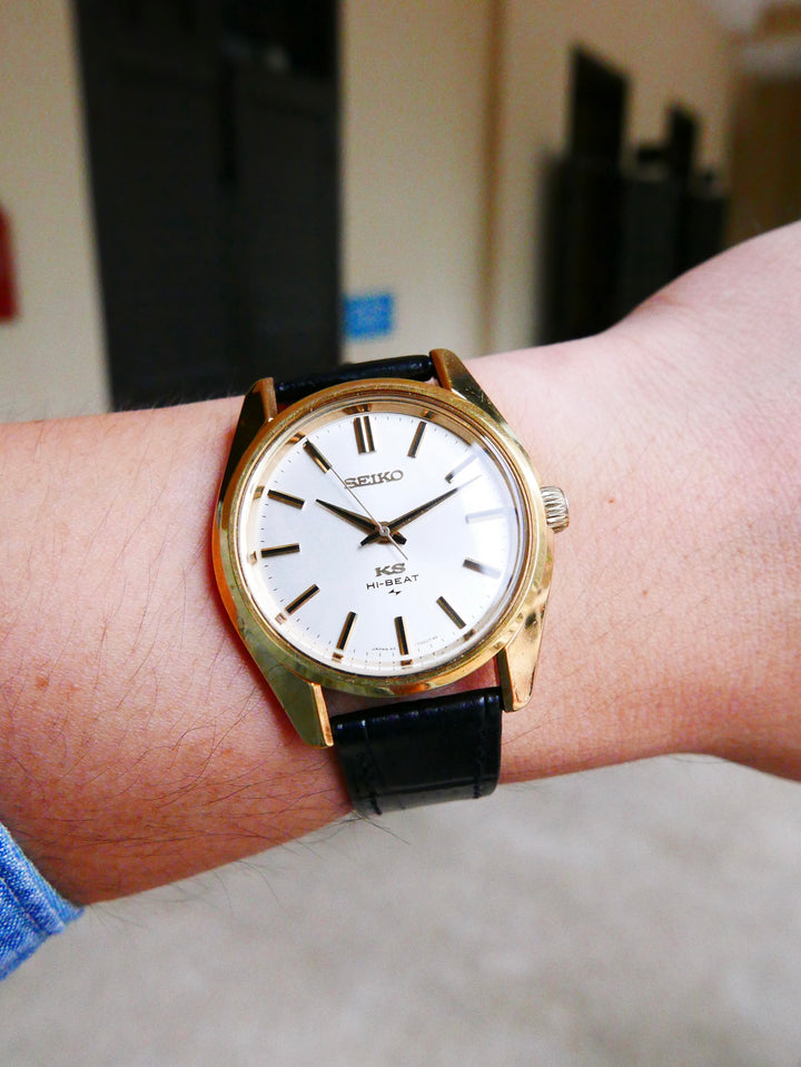 Vintage Watch | Seiko 45-7001 (45KS) 36000bph Gold Plated