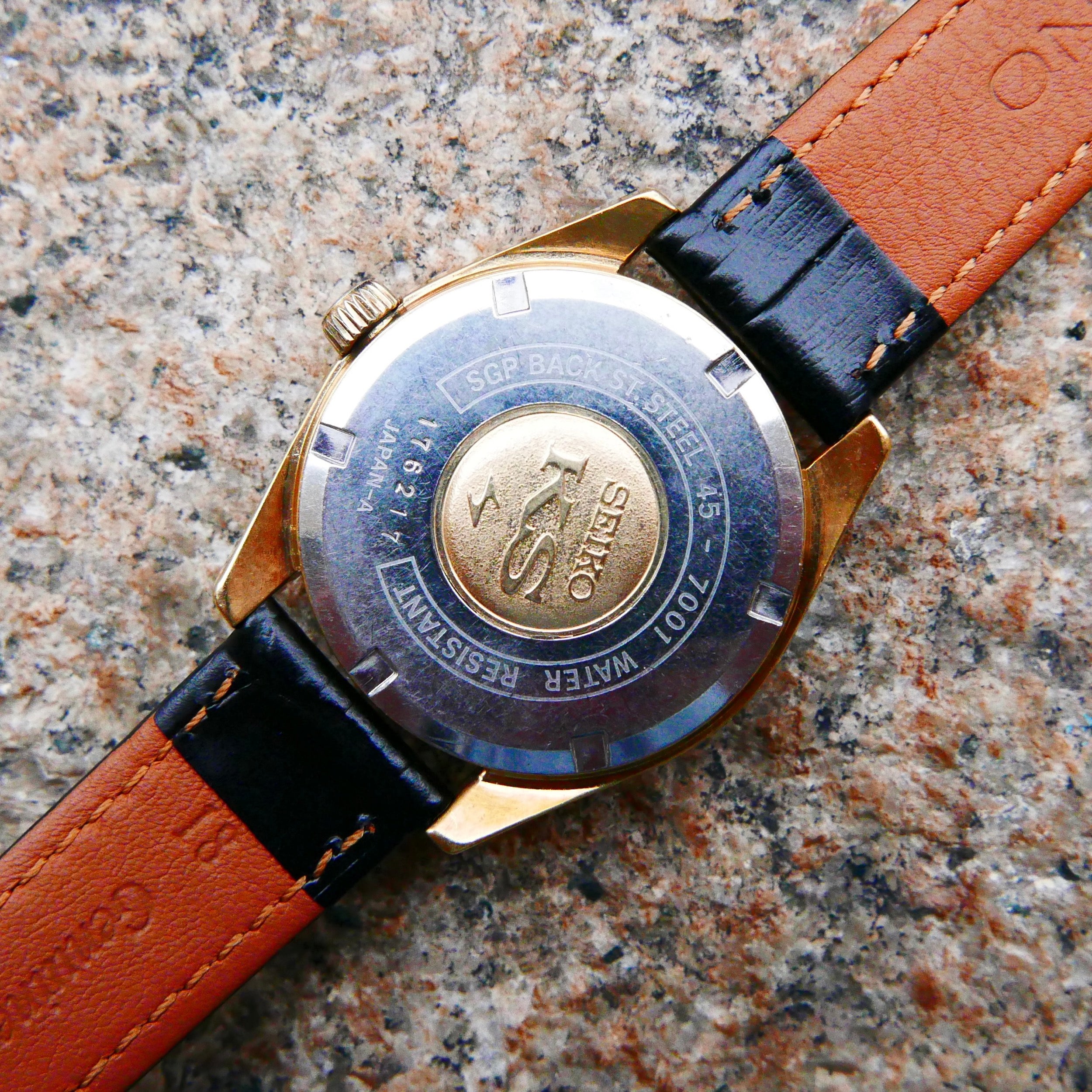 Vintage Watch | Seiko 45-7001 (45KS) 36000bph Gold Plated