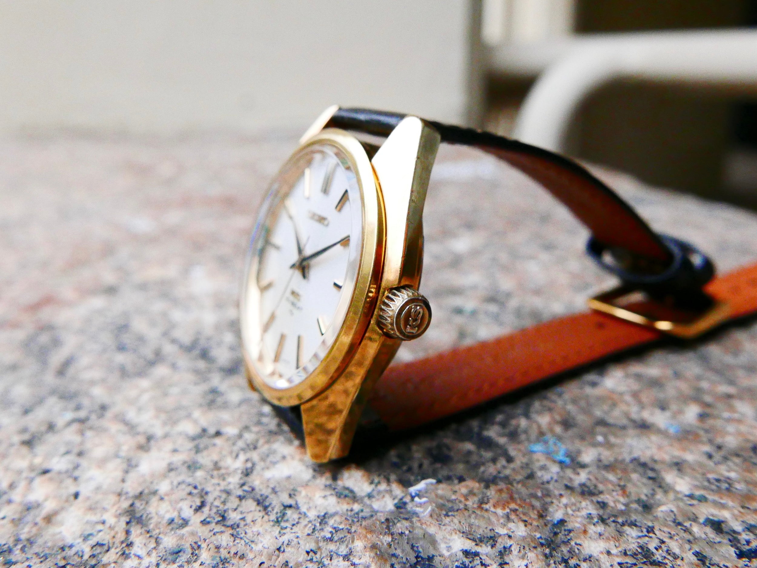 Vintage Watch | Seiko 45-7001 (45KS) 36000bph Gold Plated