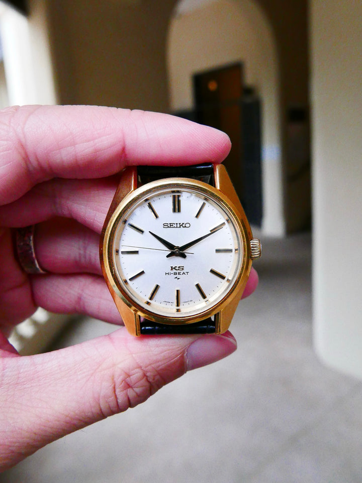 Vintage Watch | Seiko 45-7001 (45KS) 36000bph Gold Plated