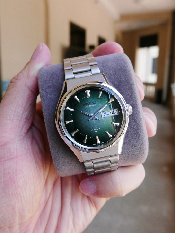 Vintage Watch | King Seiko 5626 7200 Green Dial [Mint]