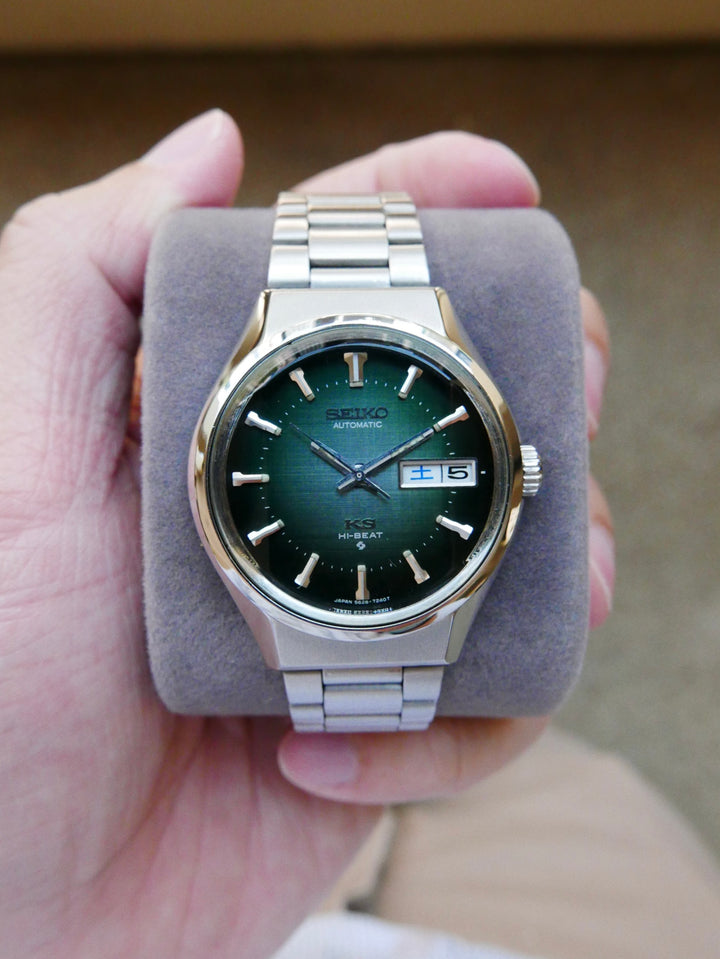 Vintage Watch | King Seiko 5626 7200 Green Dial [Mint]