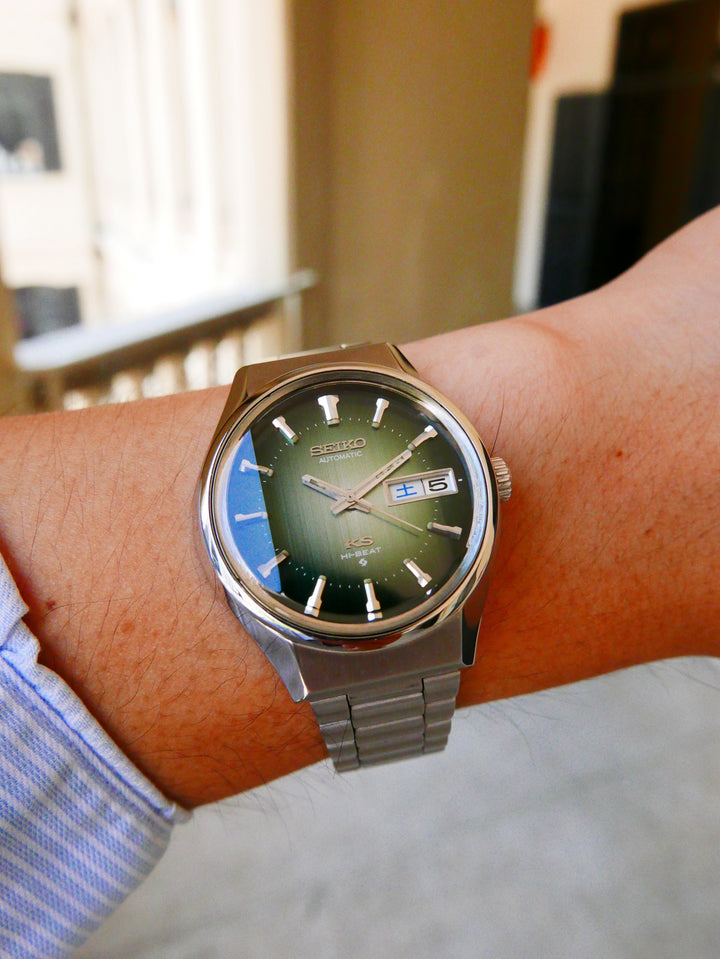 Vintage Watch | King Seiko 5626 7200 Green Dial [Mint]