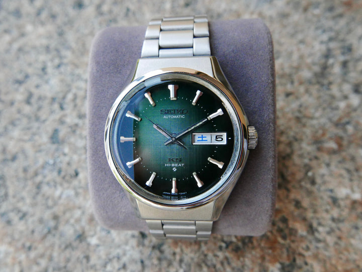 Vintage Watch | King Seiko 5626 7200 Green Dial [Mint]