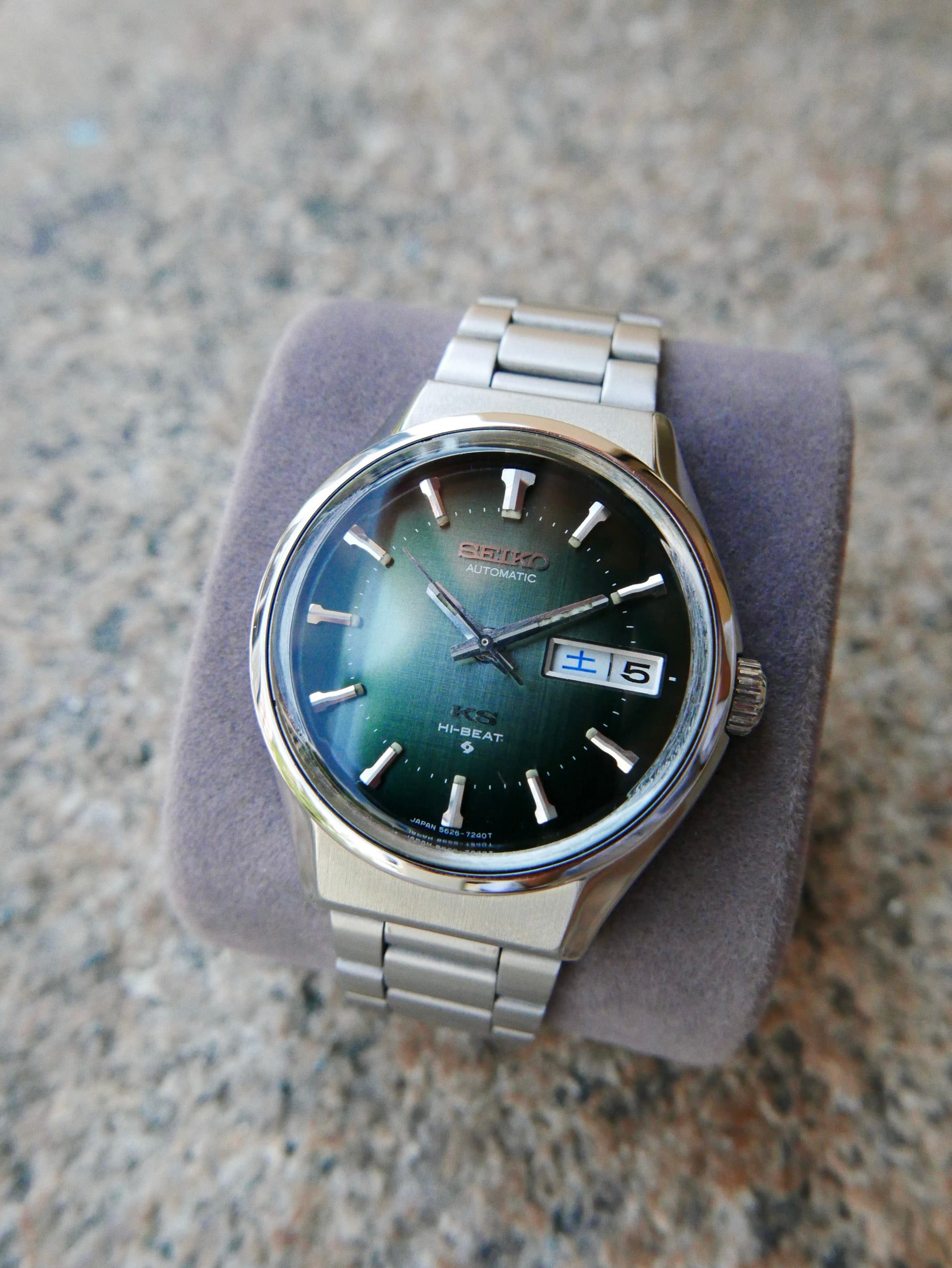 Vintage Watch | King Seiko 5626 7200 Green Dial [Mint]