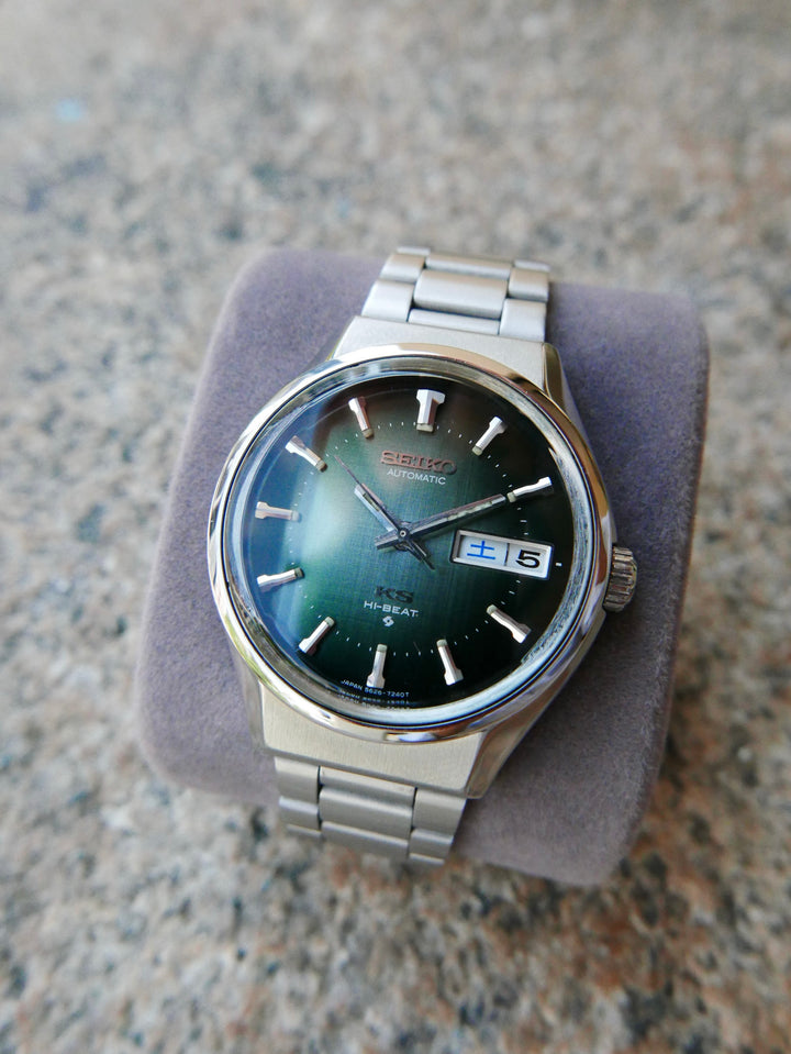 Vintage Watch | King Seiko 5626 7200 Green Dial [Mint]