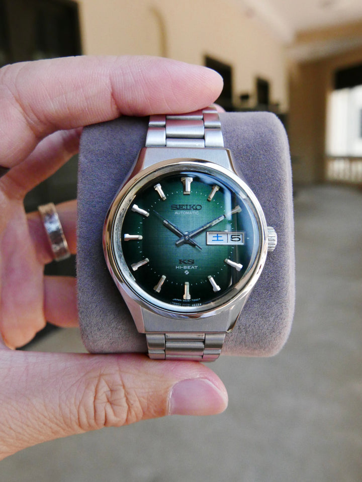 Vintage Watch | King Seiko 5626 7200 Green Dial [Mint]