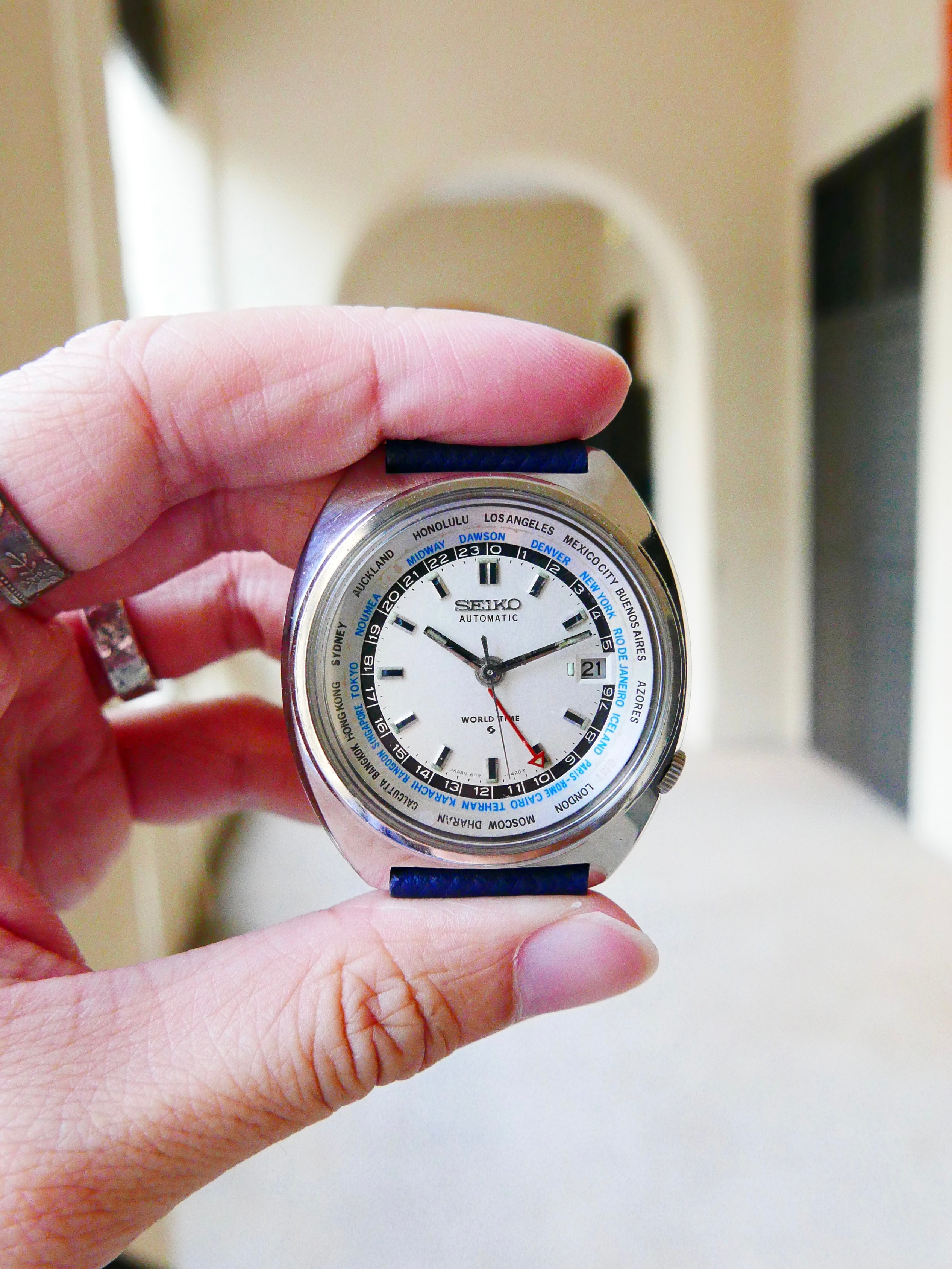 Vintage Watch | Seiko World Time 6117-6400 GMT from 1970