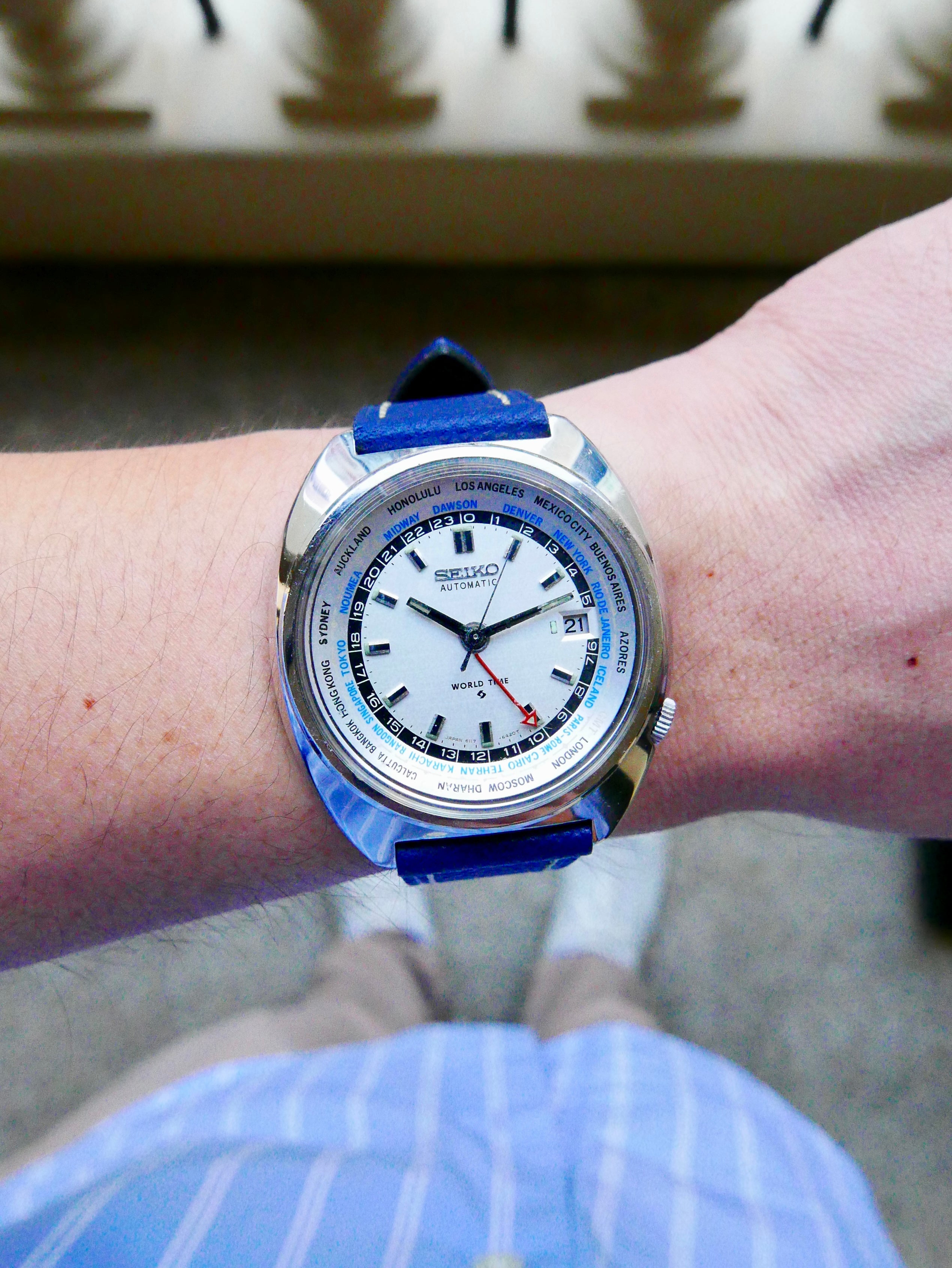 Vintage Watch | Seiko World Time 6117-6400 GMT from 1970